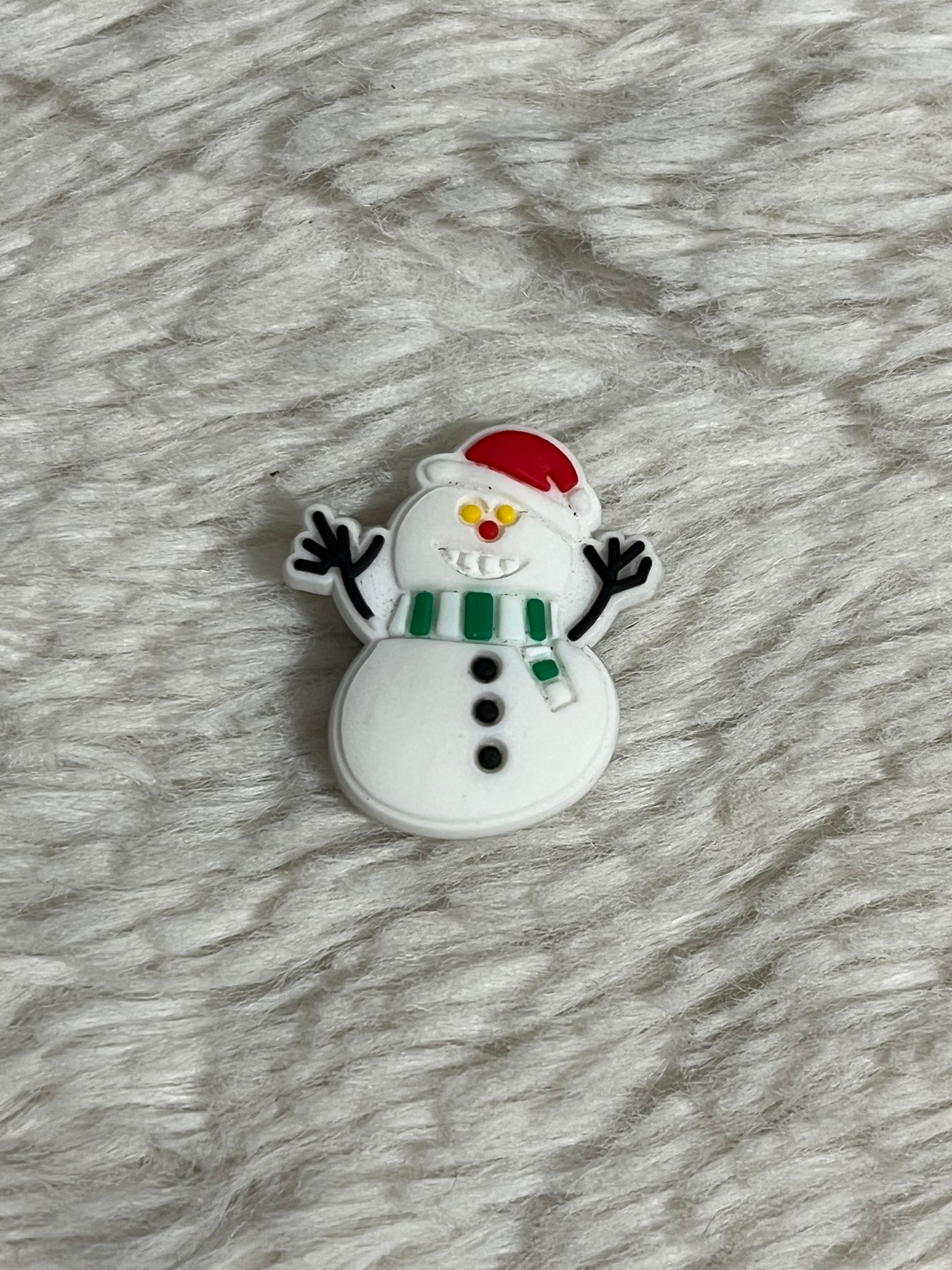 Christmas (Snow) Shoe Charms