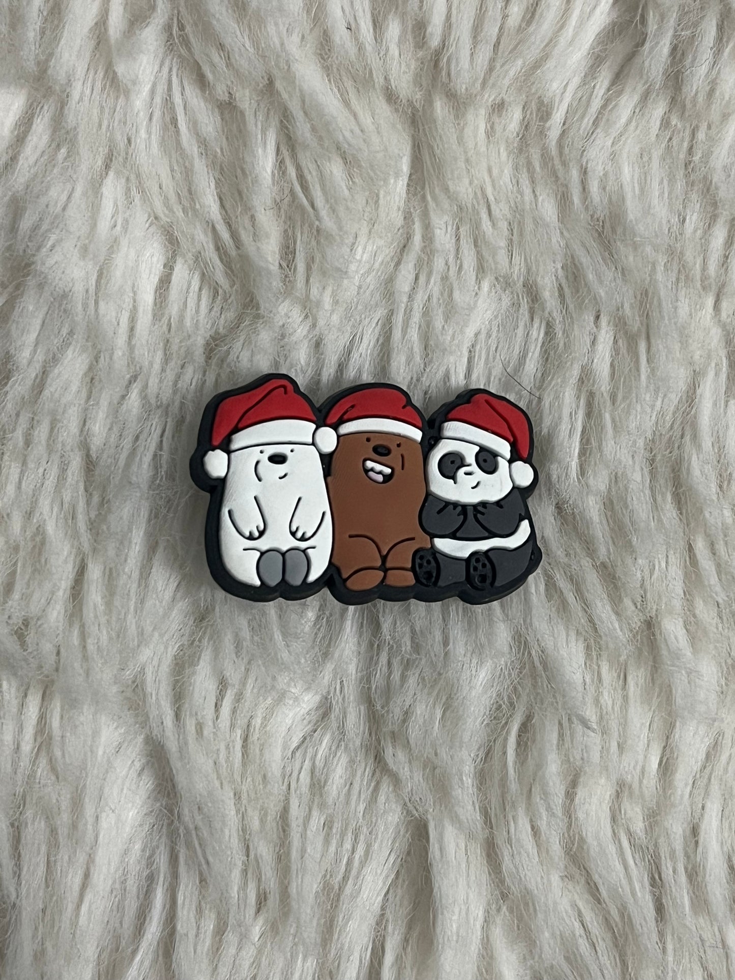 We Bare Bears Shoe Charms