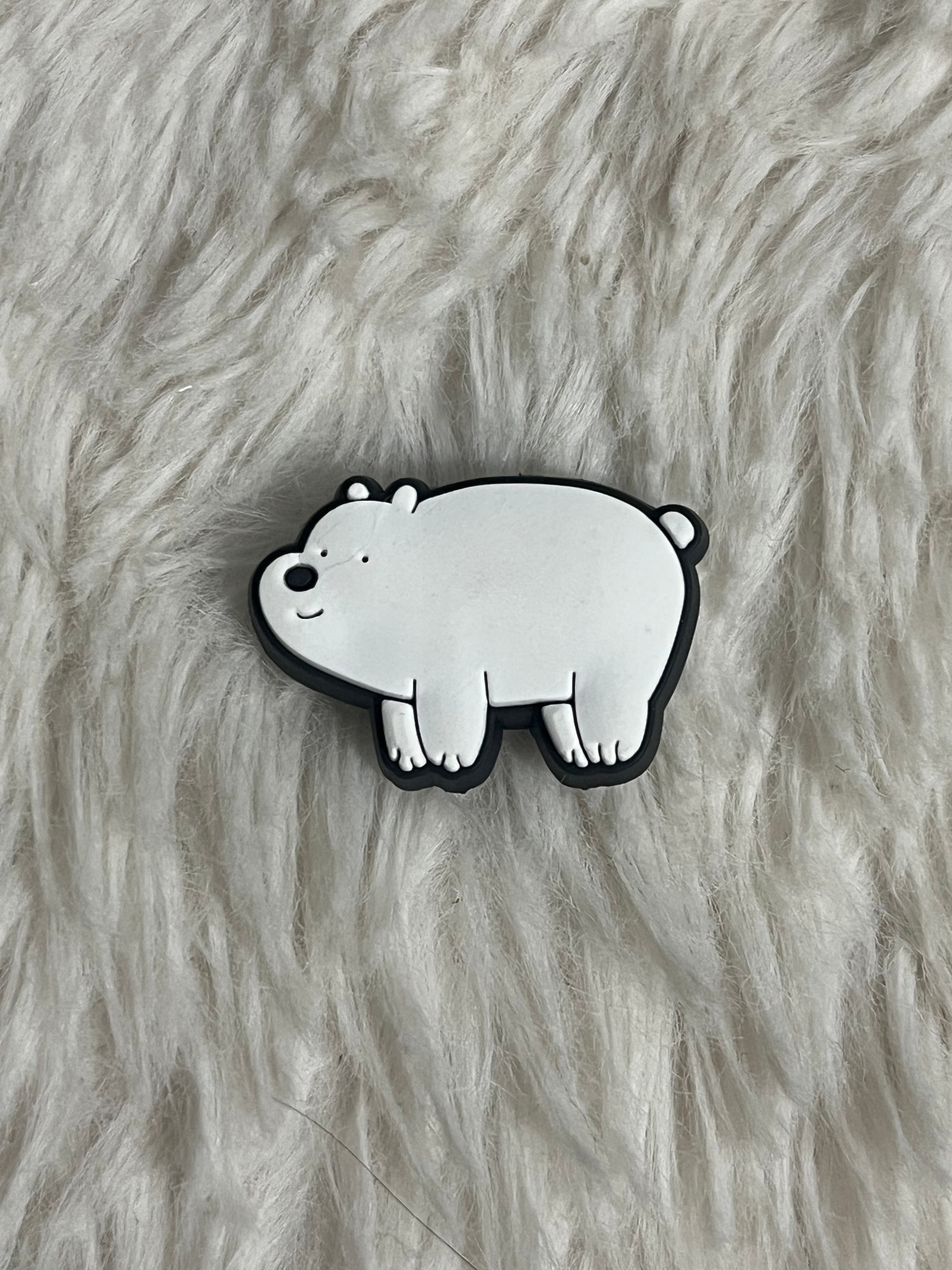 We Bare Bears Shoe Charms