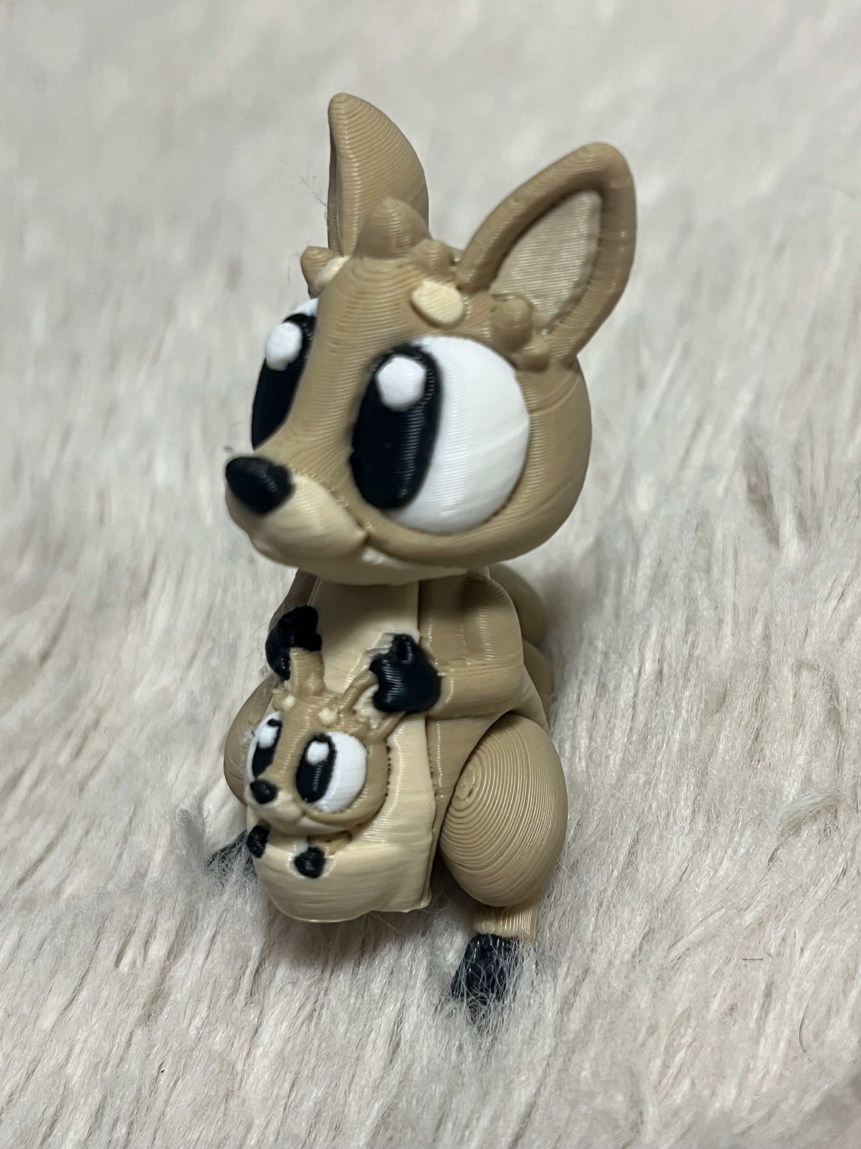 Kangaroo Mini Figurine