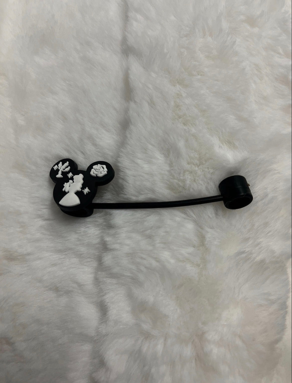 Beauty and the Beast Straw Toppers