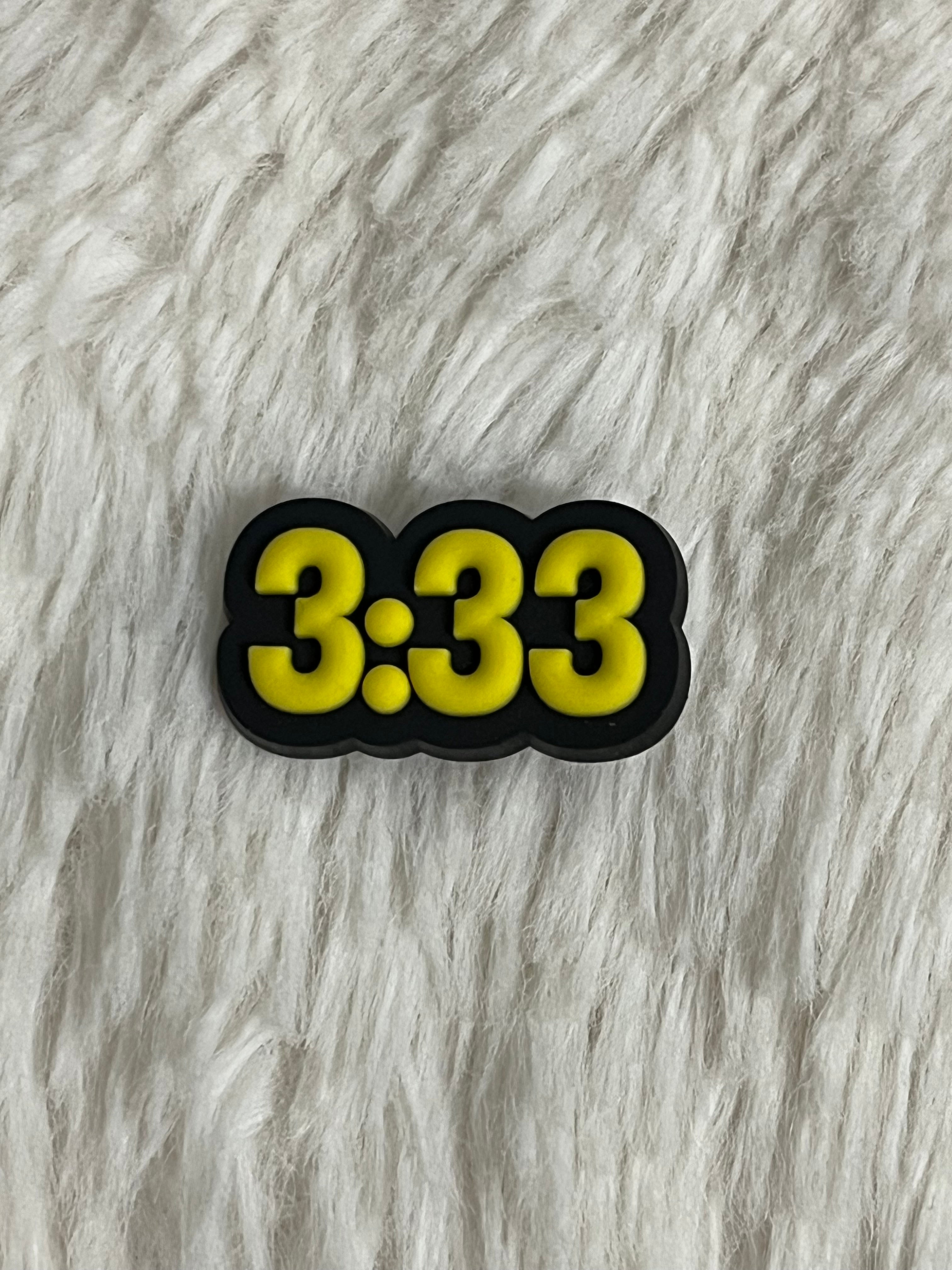 Angel Numbers Shoe Charms