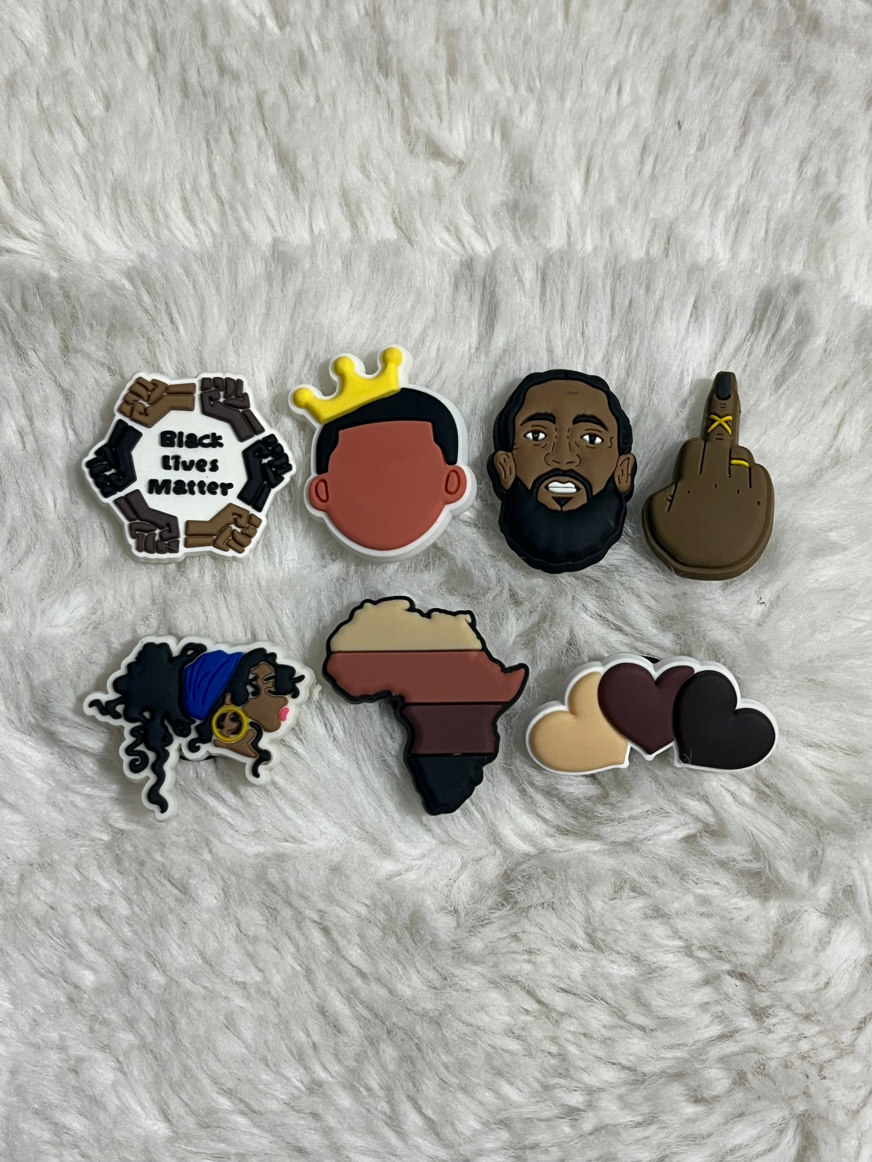 Black Lives Matter Shoe Charms