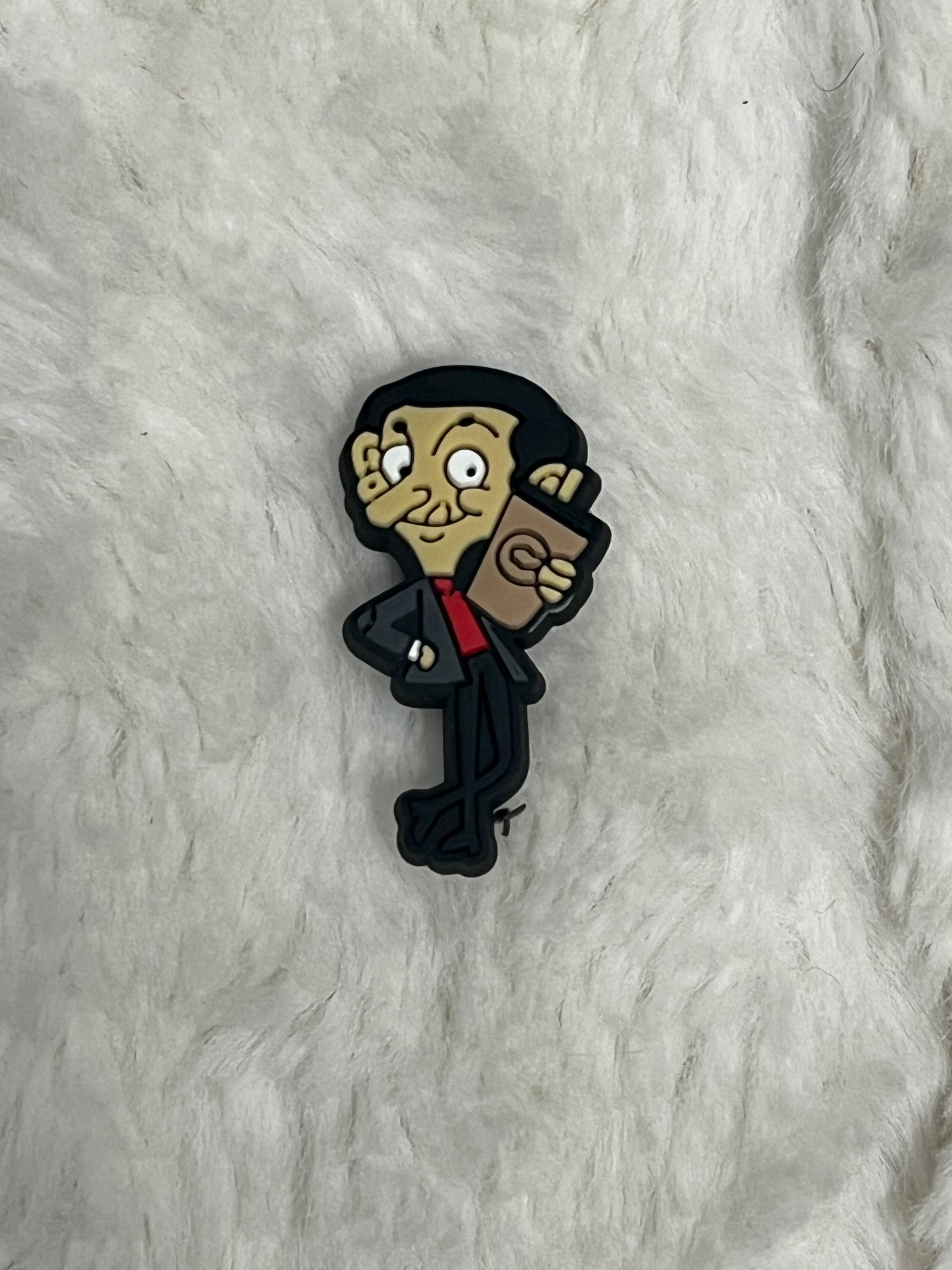 Mr. Bean Shoe Charms