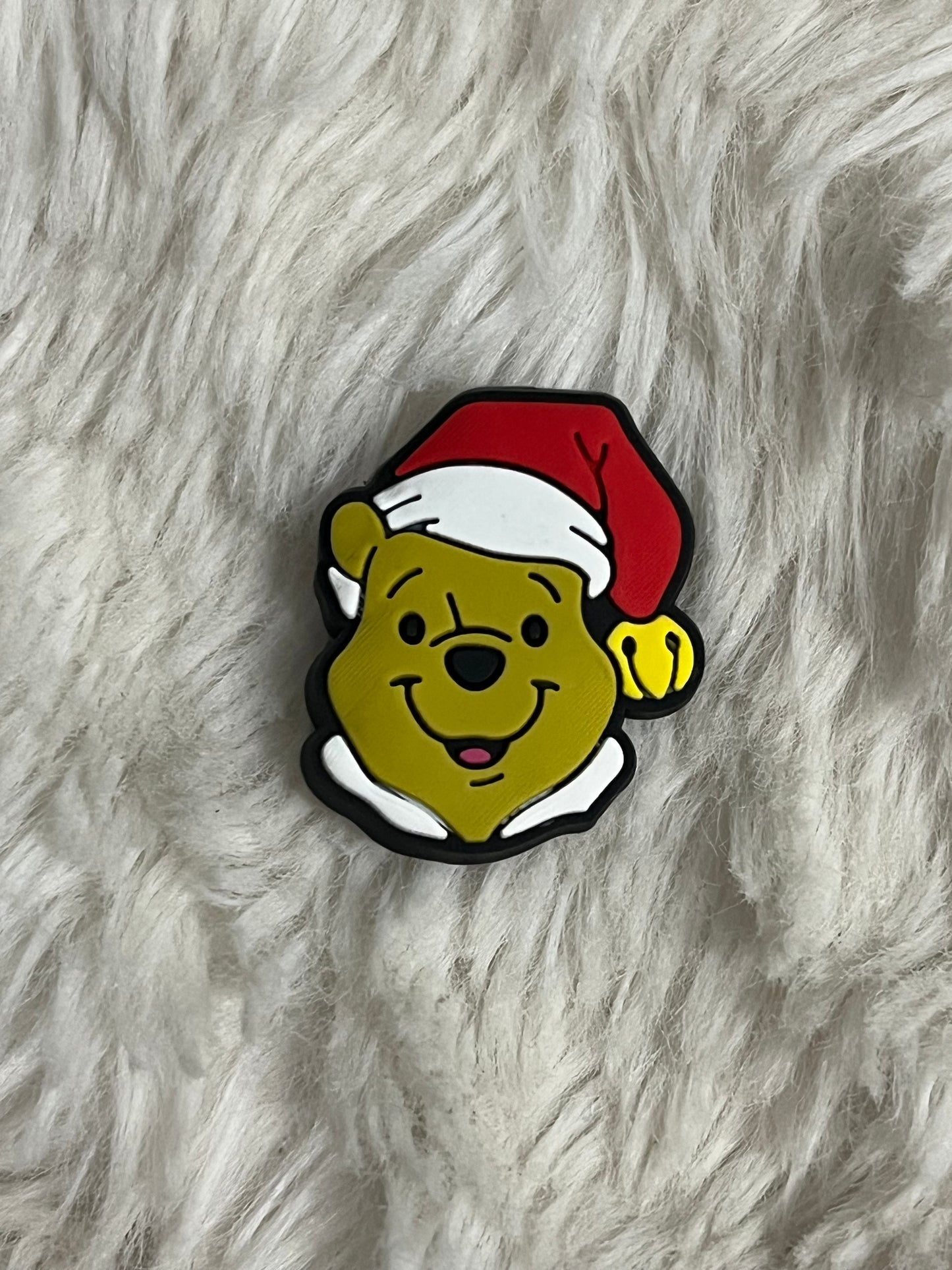 Winnie the Pooh (Christmas) Shoe Charms