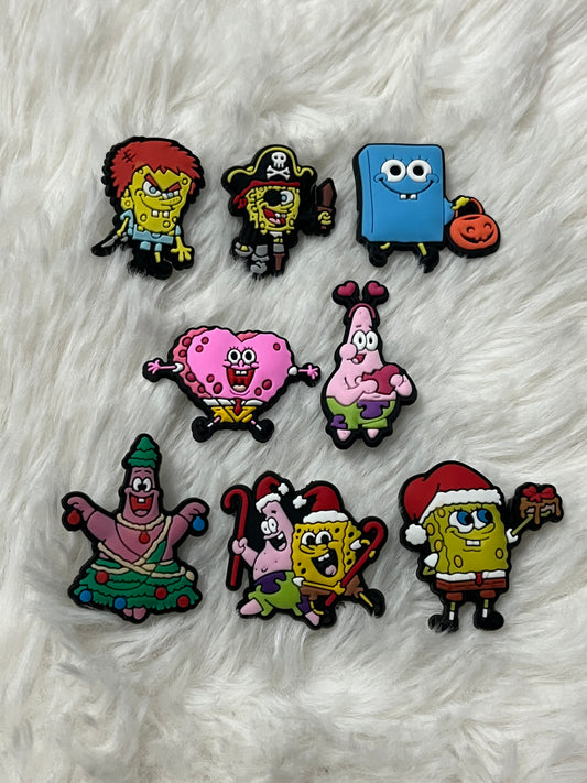 Spongebob Squarepants (Holiday) Shoe Charms