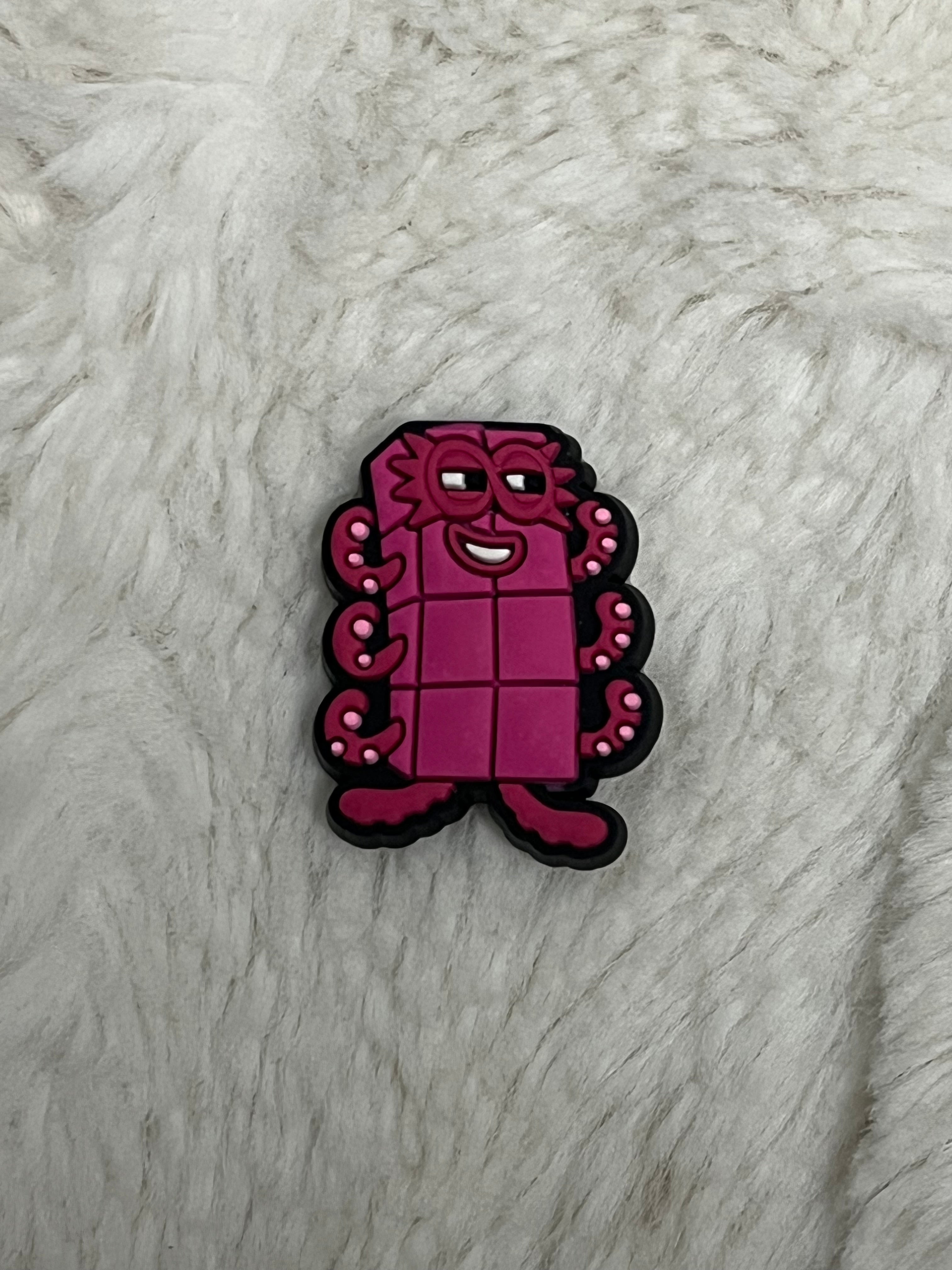 Numberblocks Shoe Charms