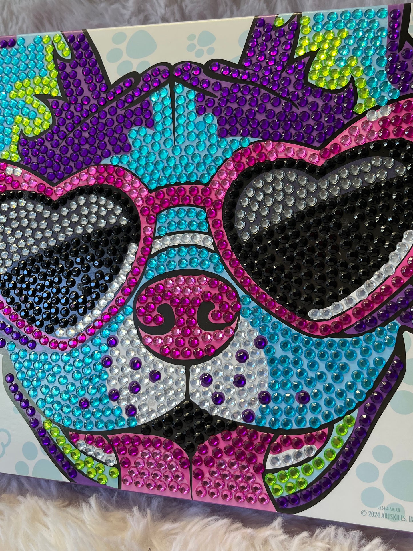Dog Diamond Art