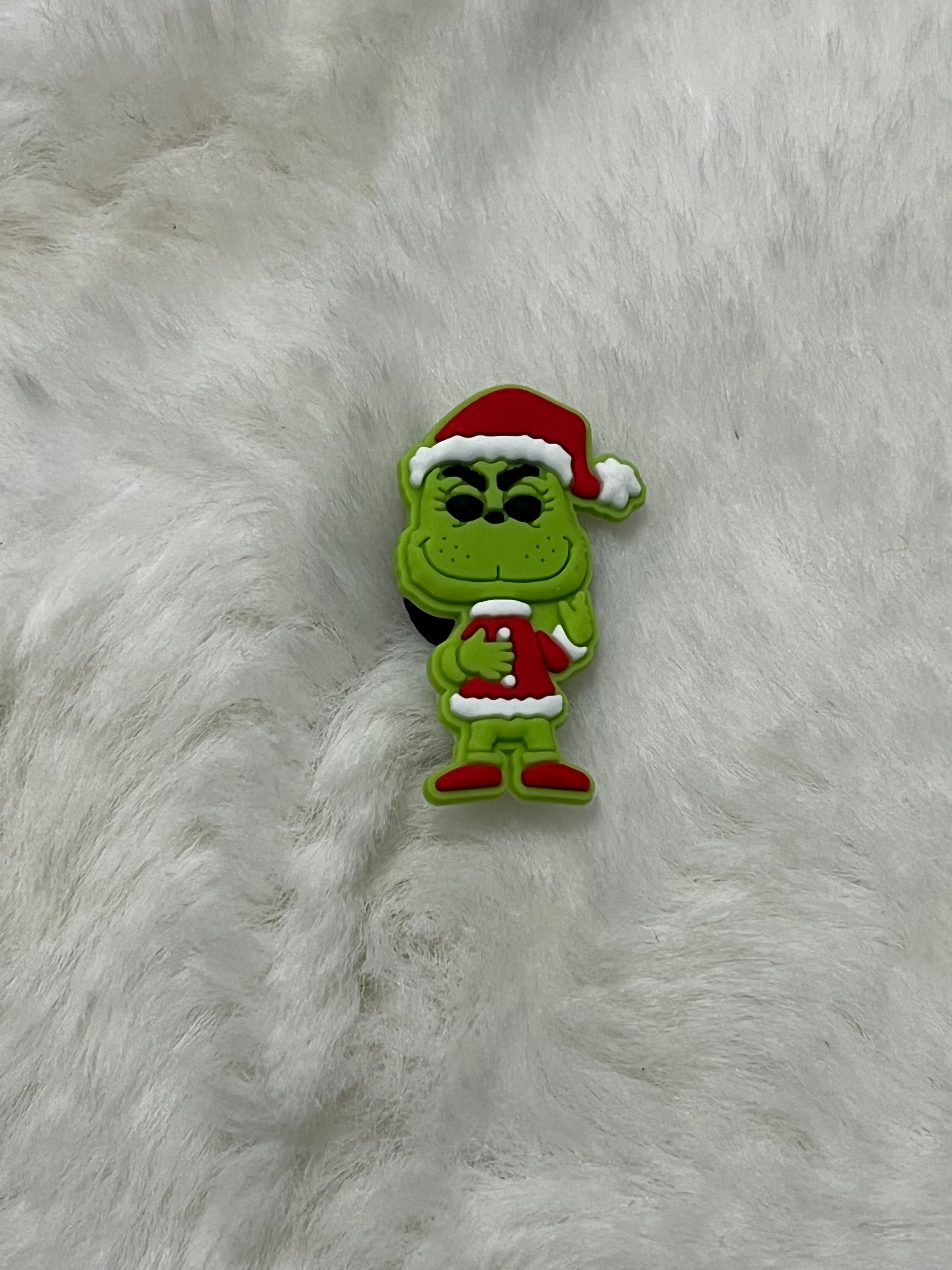 Grinch Shoe Charms
