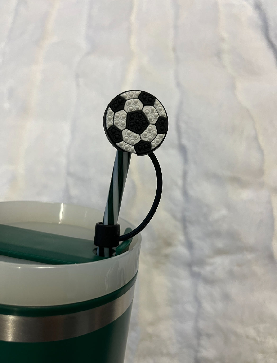 Soccer Straw Topper