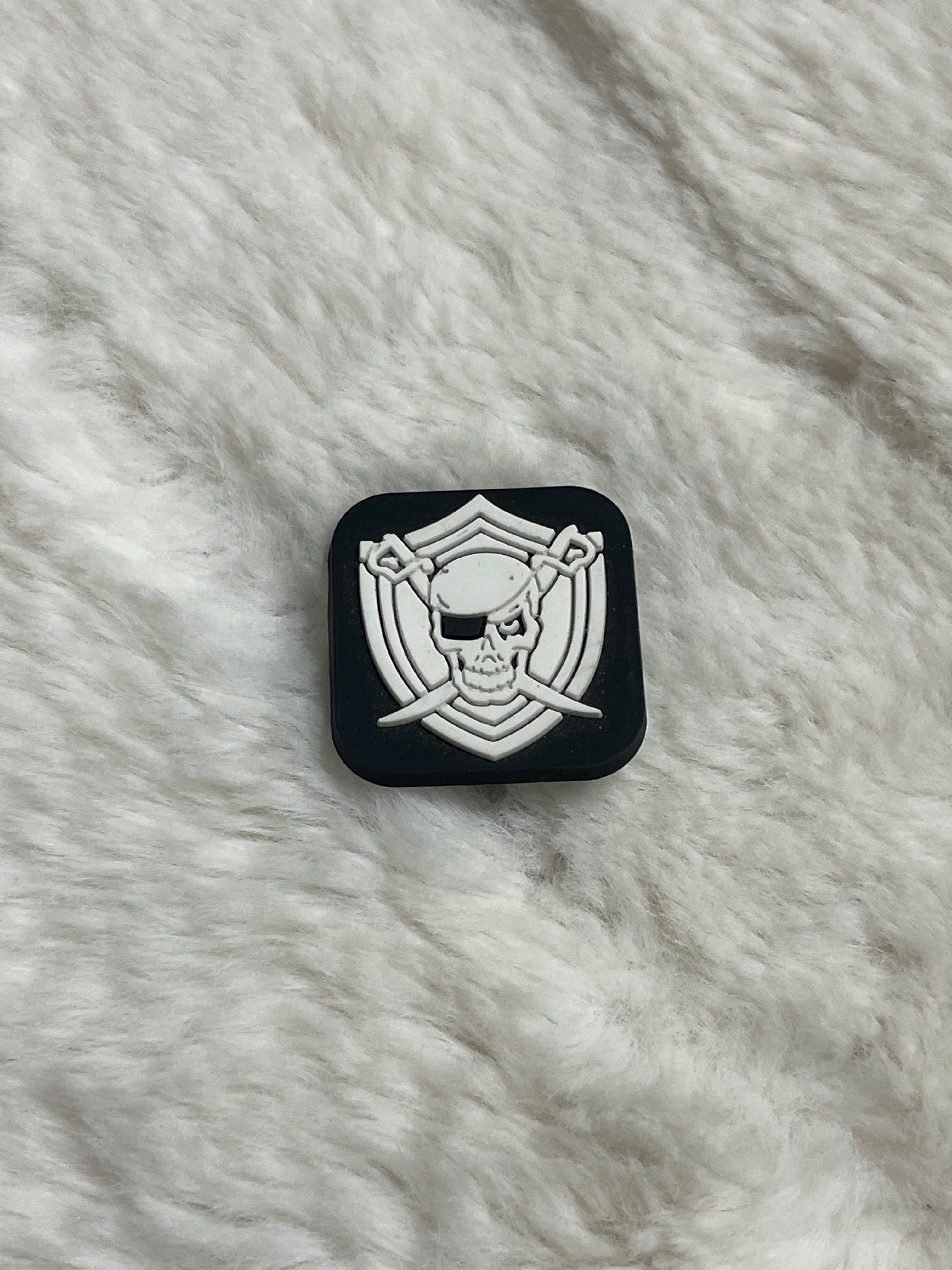 Las Vegas Raiders Croc Charms