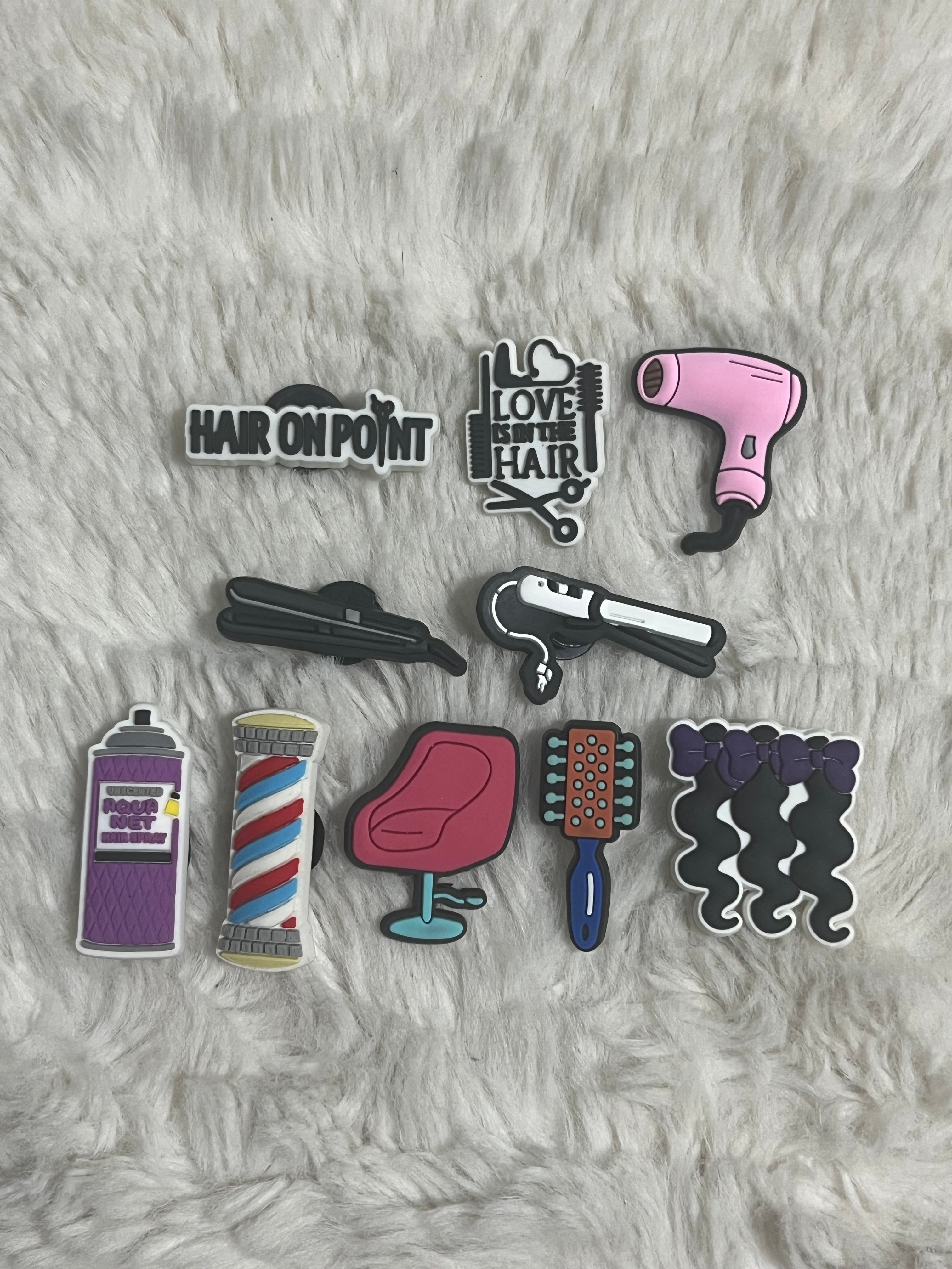 Beautician Shoe Charms