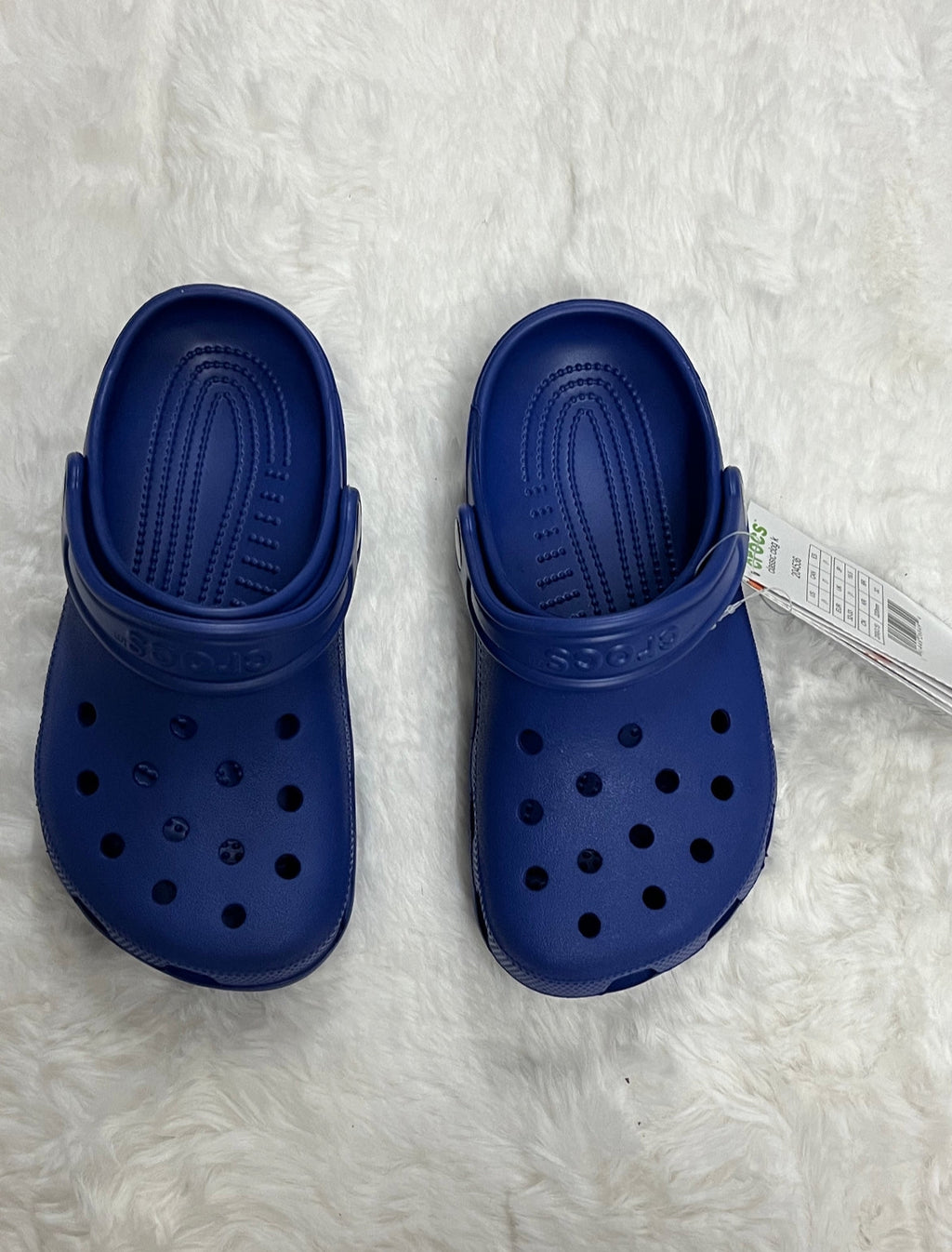 Blue Crocs