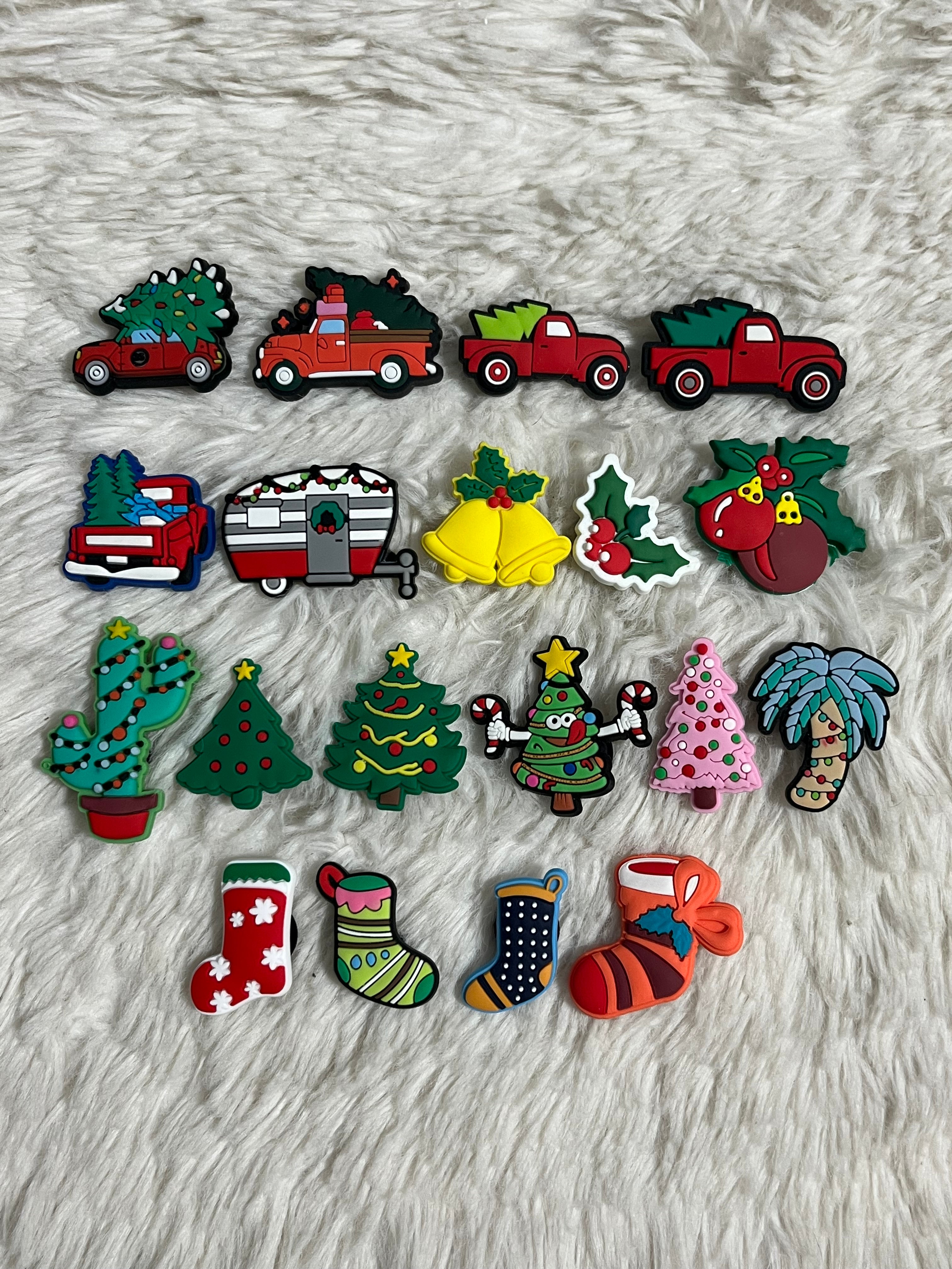 Christmas (Trees & Stockings) Shoe Charms
