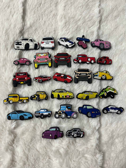 Automobile Shoe Charms