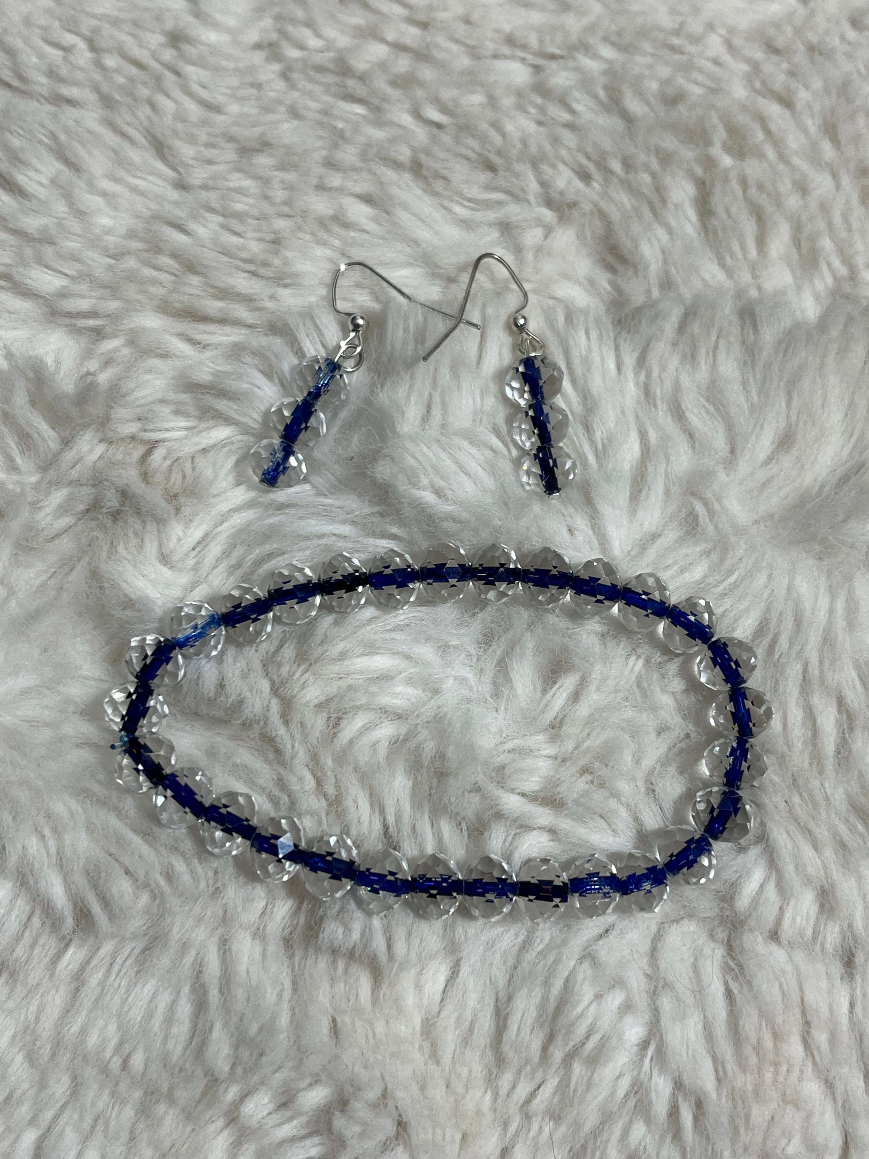 Midnight Frostline Bracelet Set