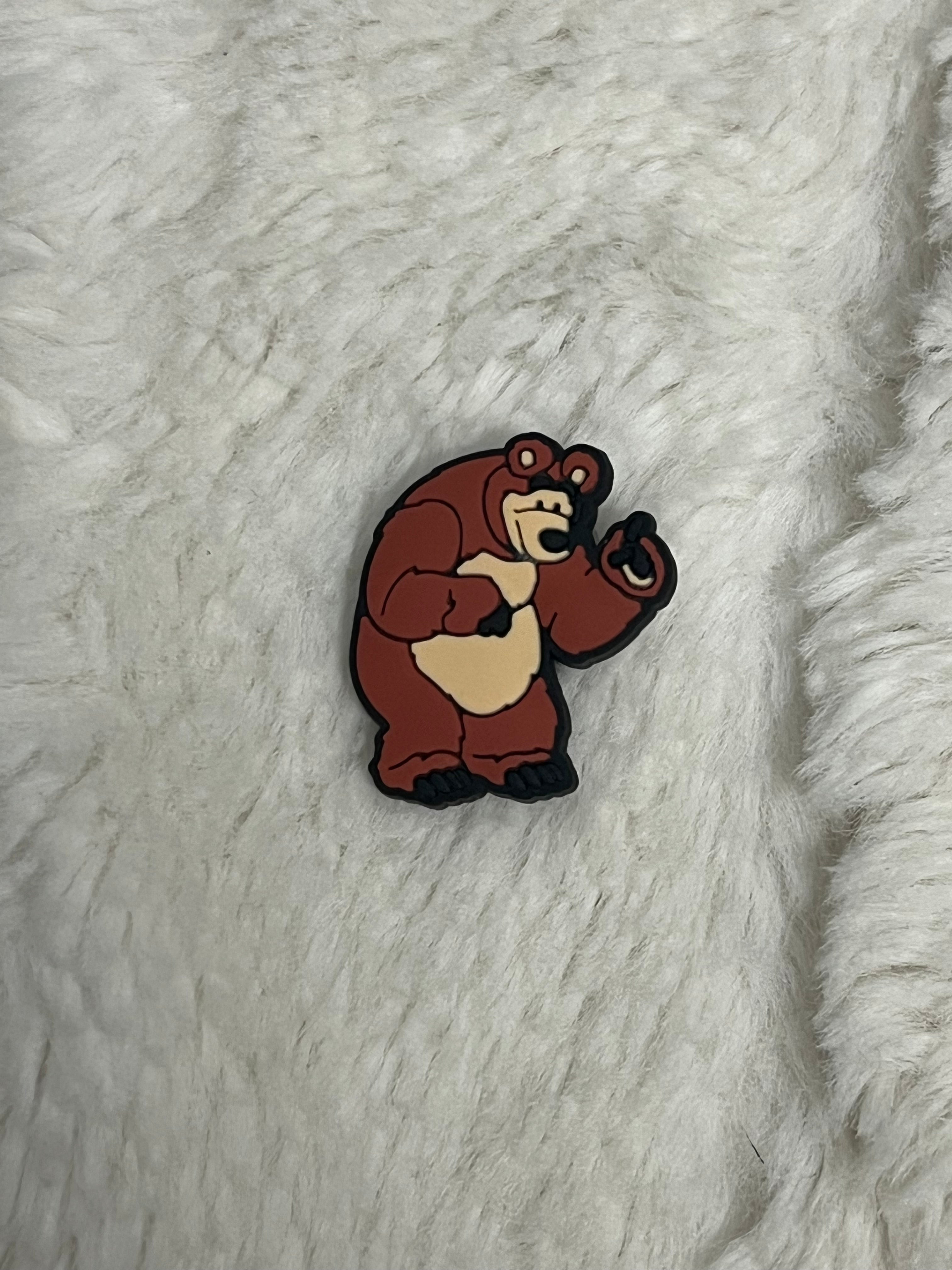 Masha and The Bear Shoe Charms
