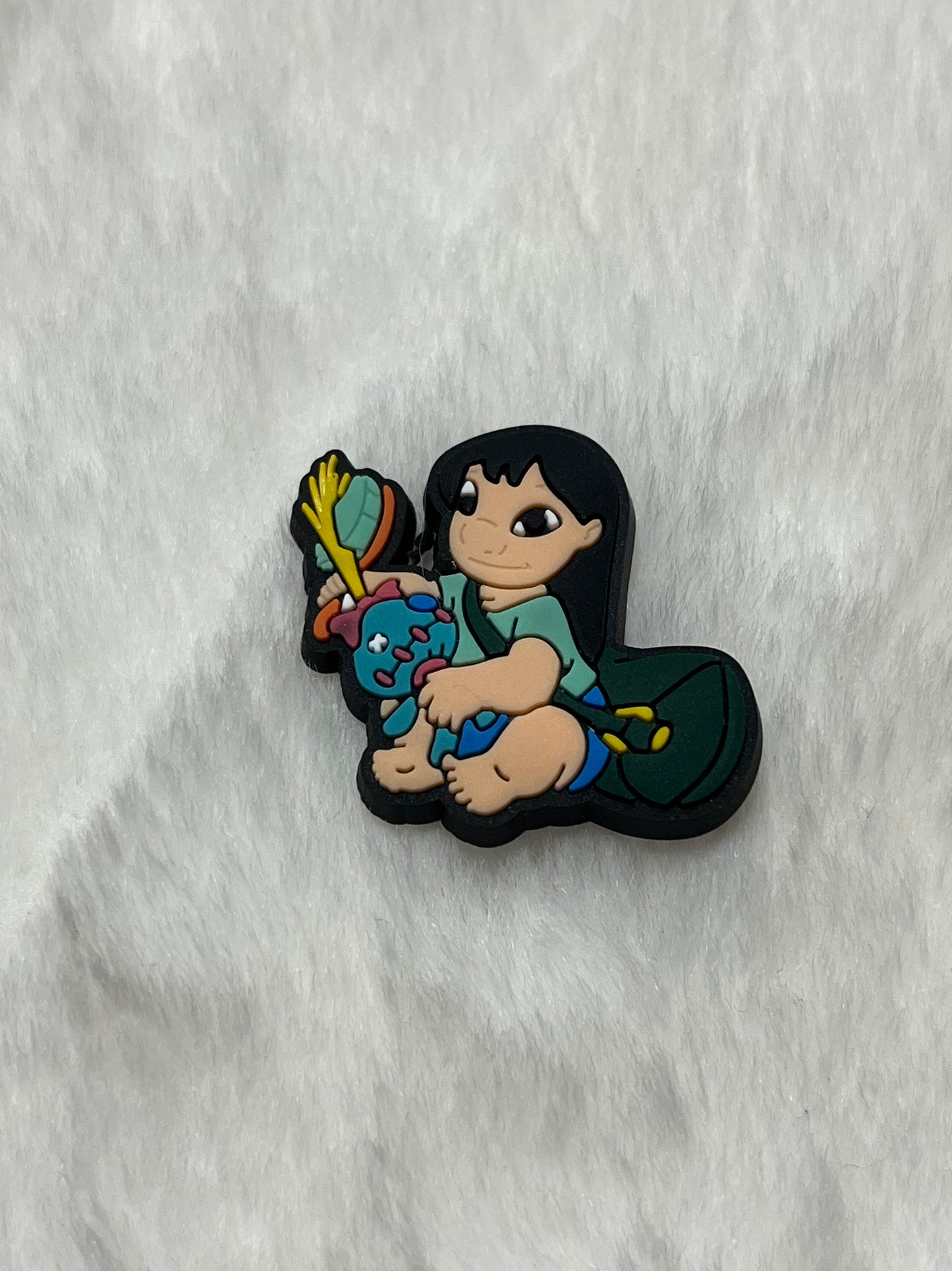Lilo and Stitch (Lilo and Scrump) Shoe Charms
