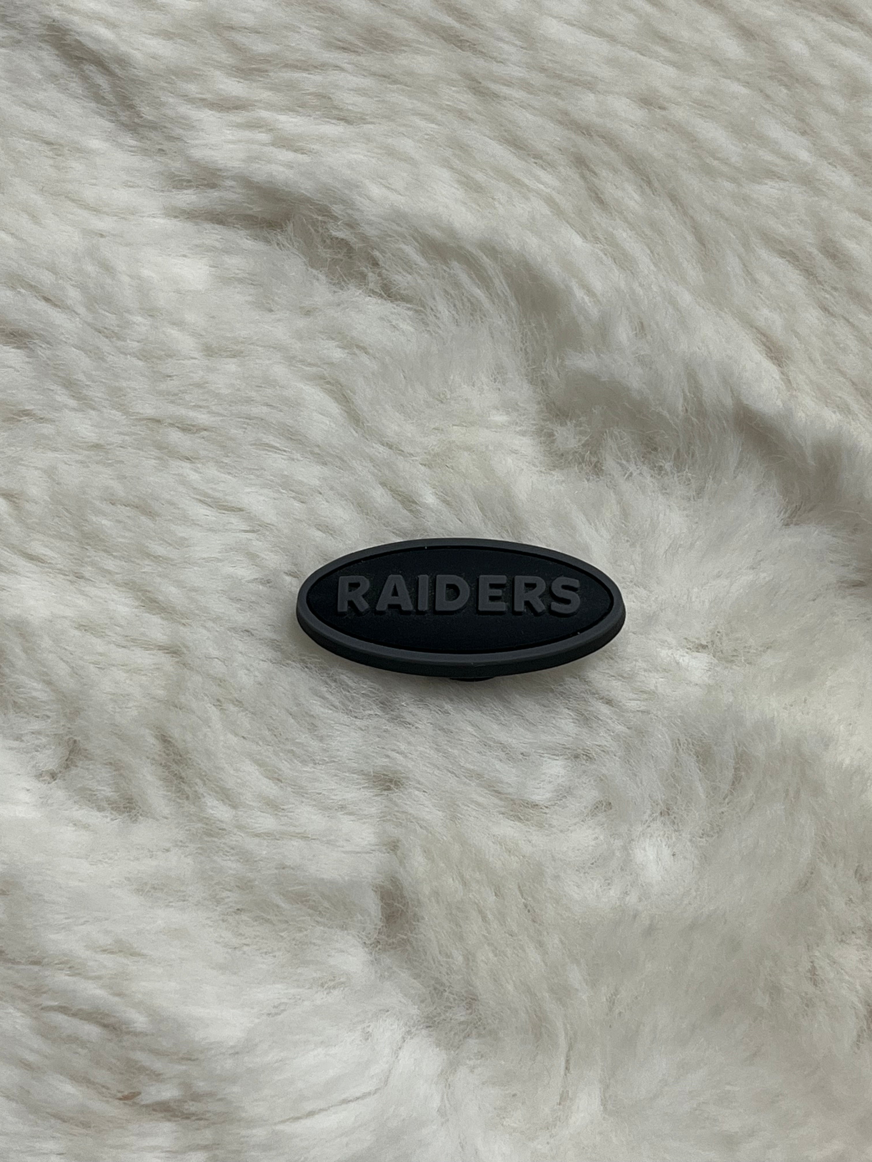 Las Vegas Raiders Croc Charms