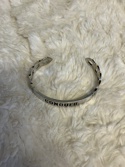 Conquer Your Fears Cuff
