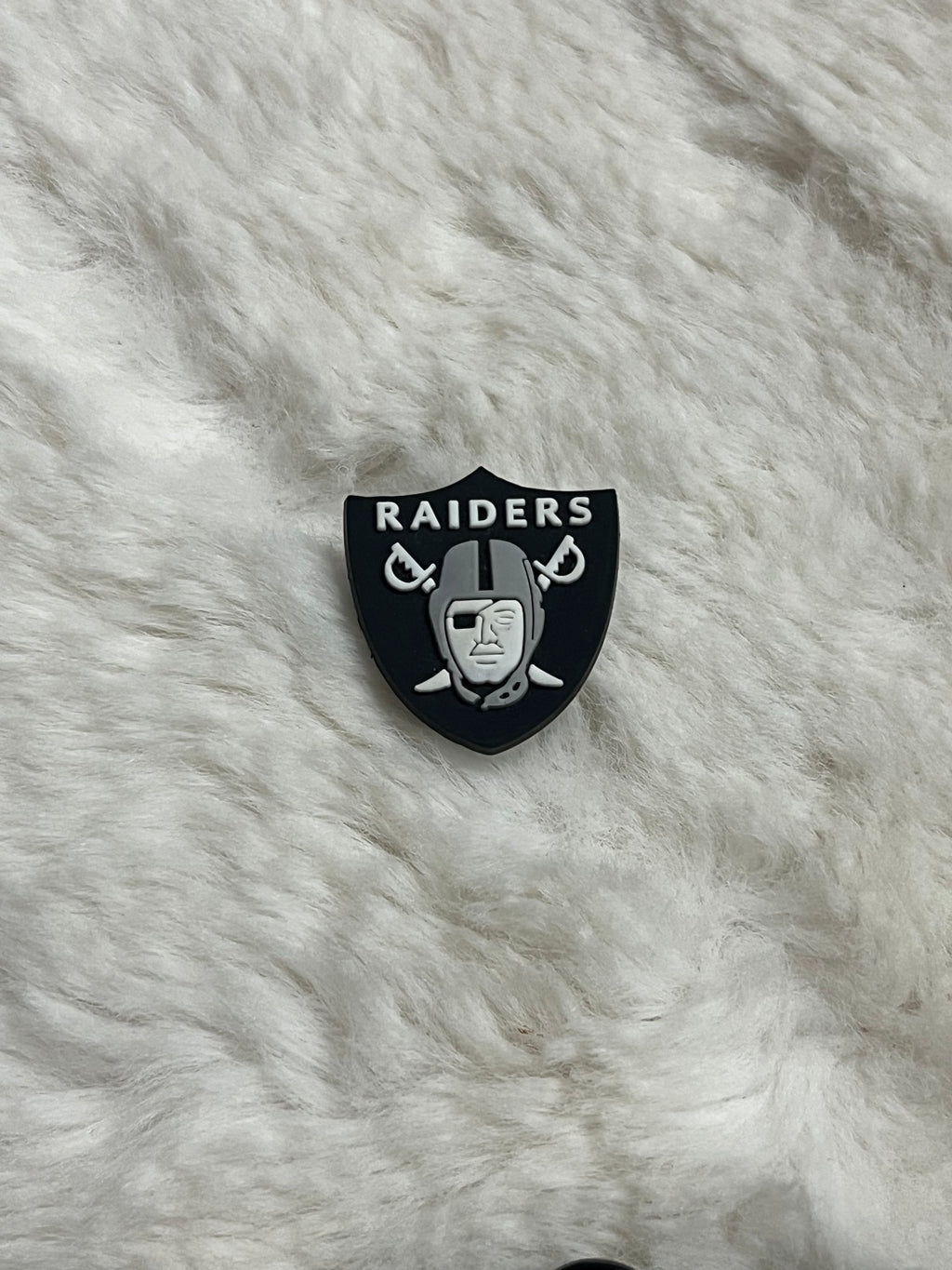 Las Vegas Raiders Croc Charms