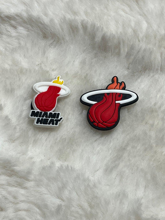 Miami Heat Croc Charms