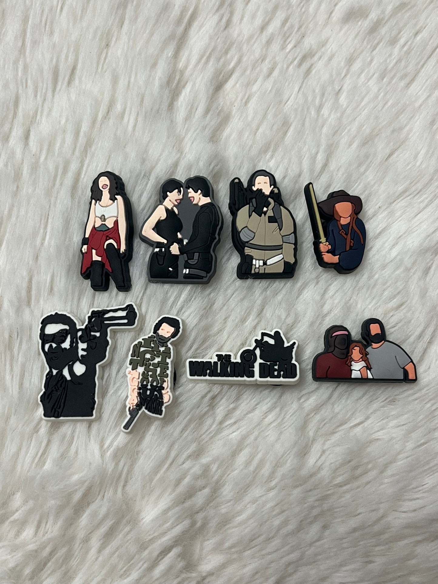 The Walking Dead Shoe Charms