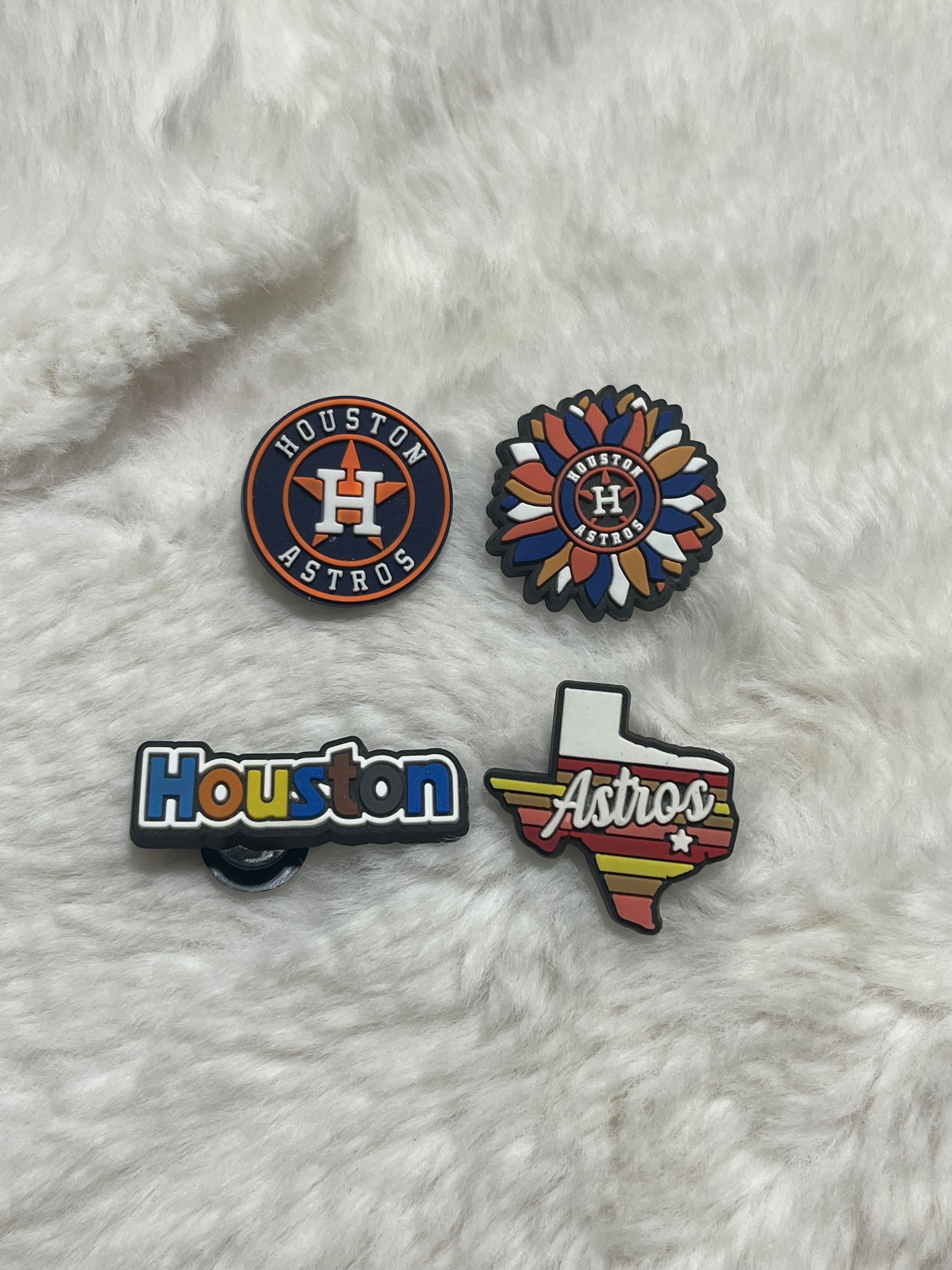 Houston Astros Croc Charms