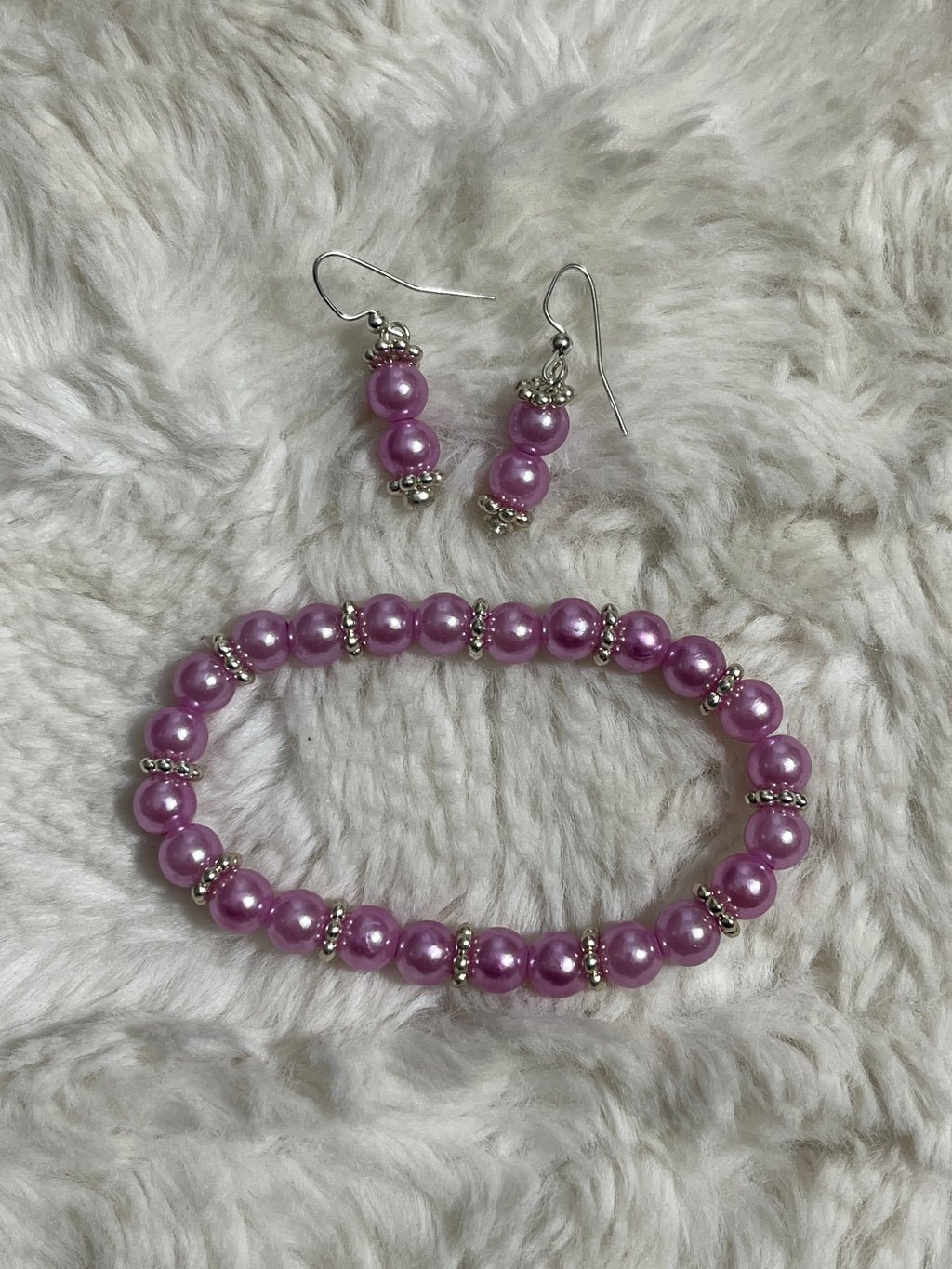 Amethyst Aura Whisper Bracelet Set