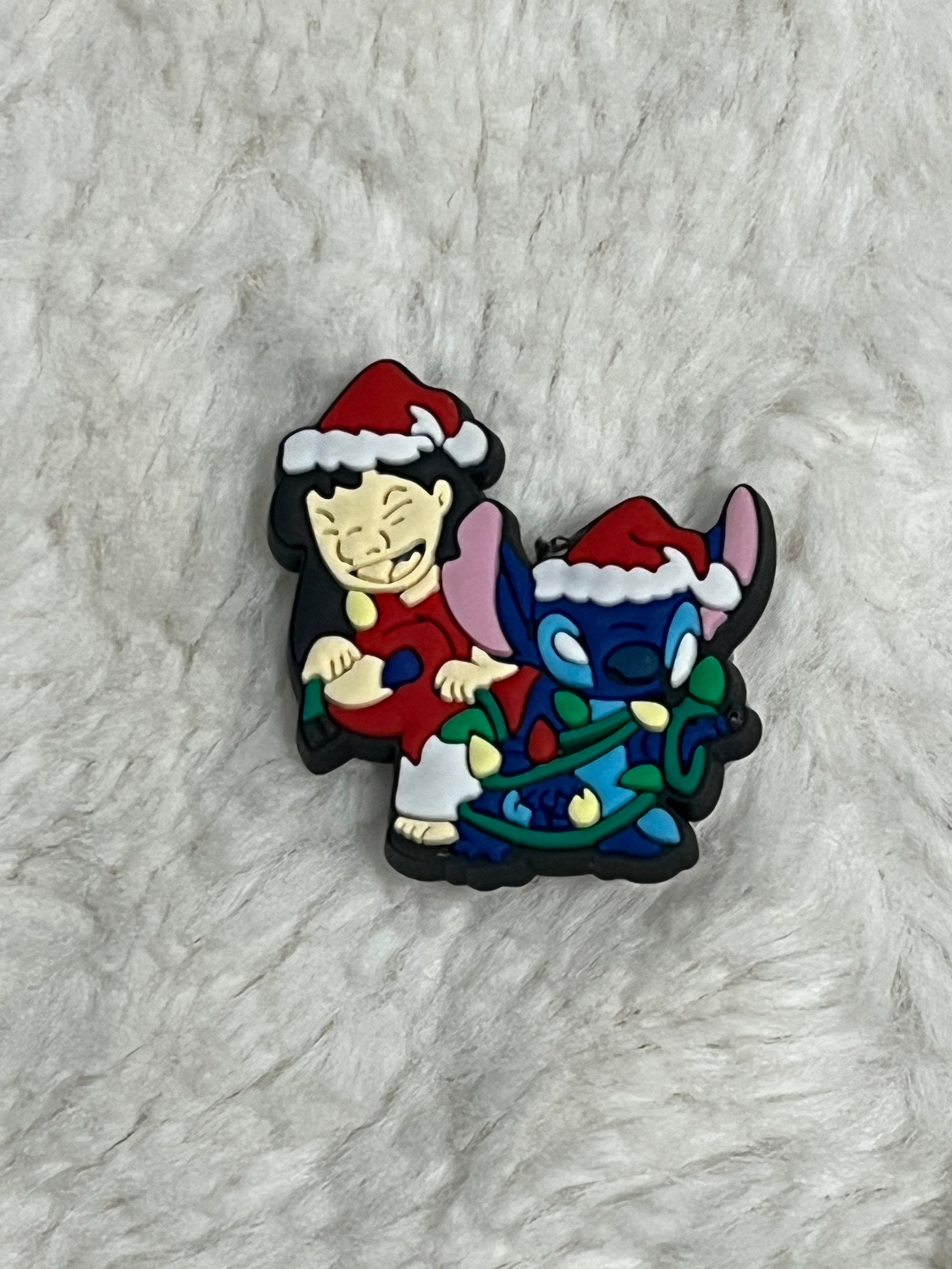 Lilo & Stitch (Christmas) Shoe Charms