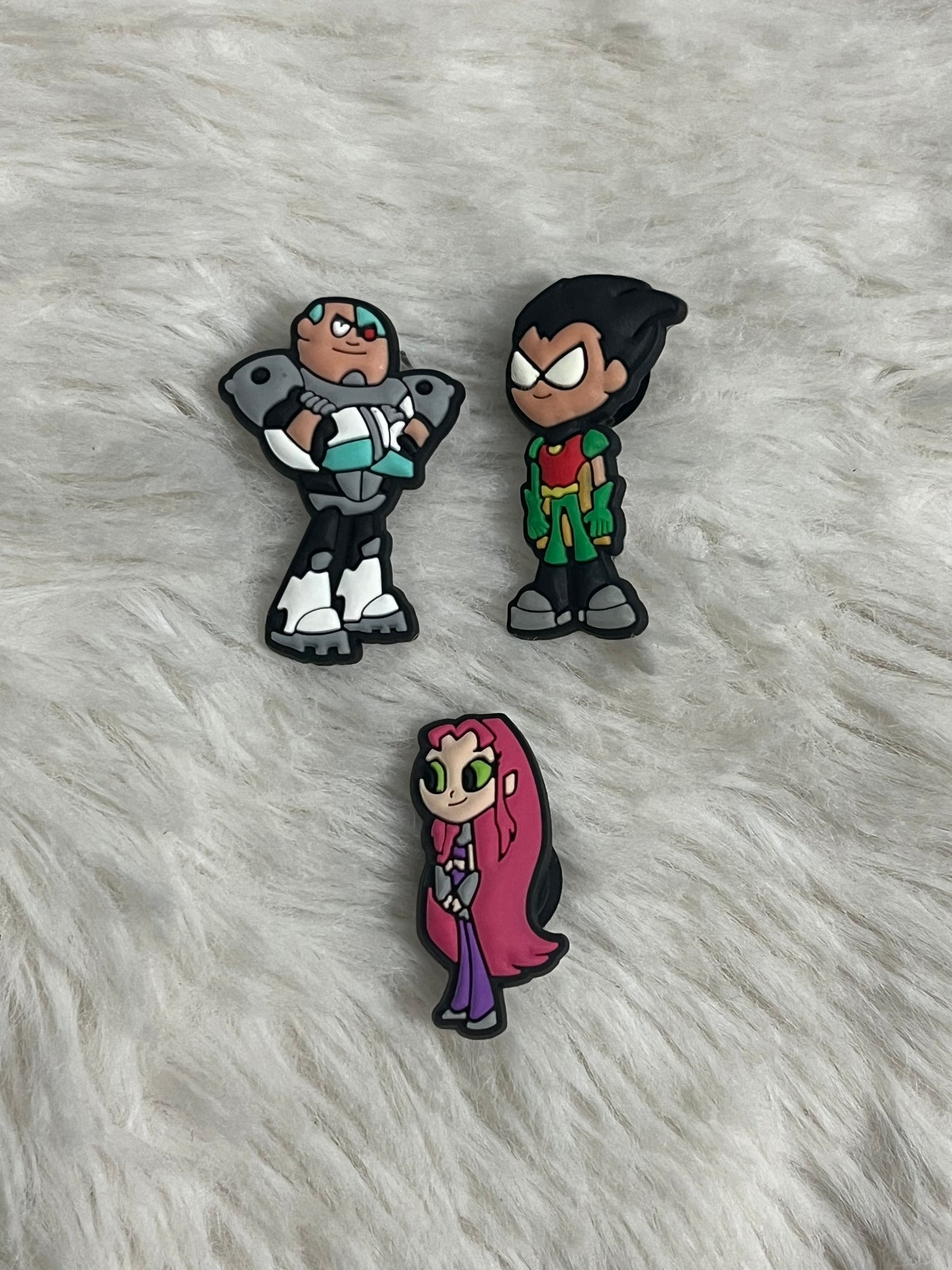 Teen Titans Shoe Charms