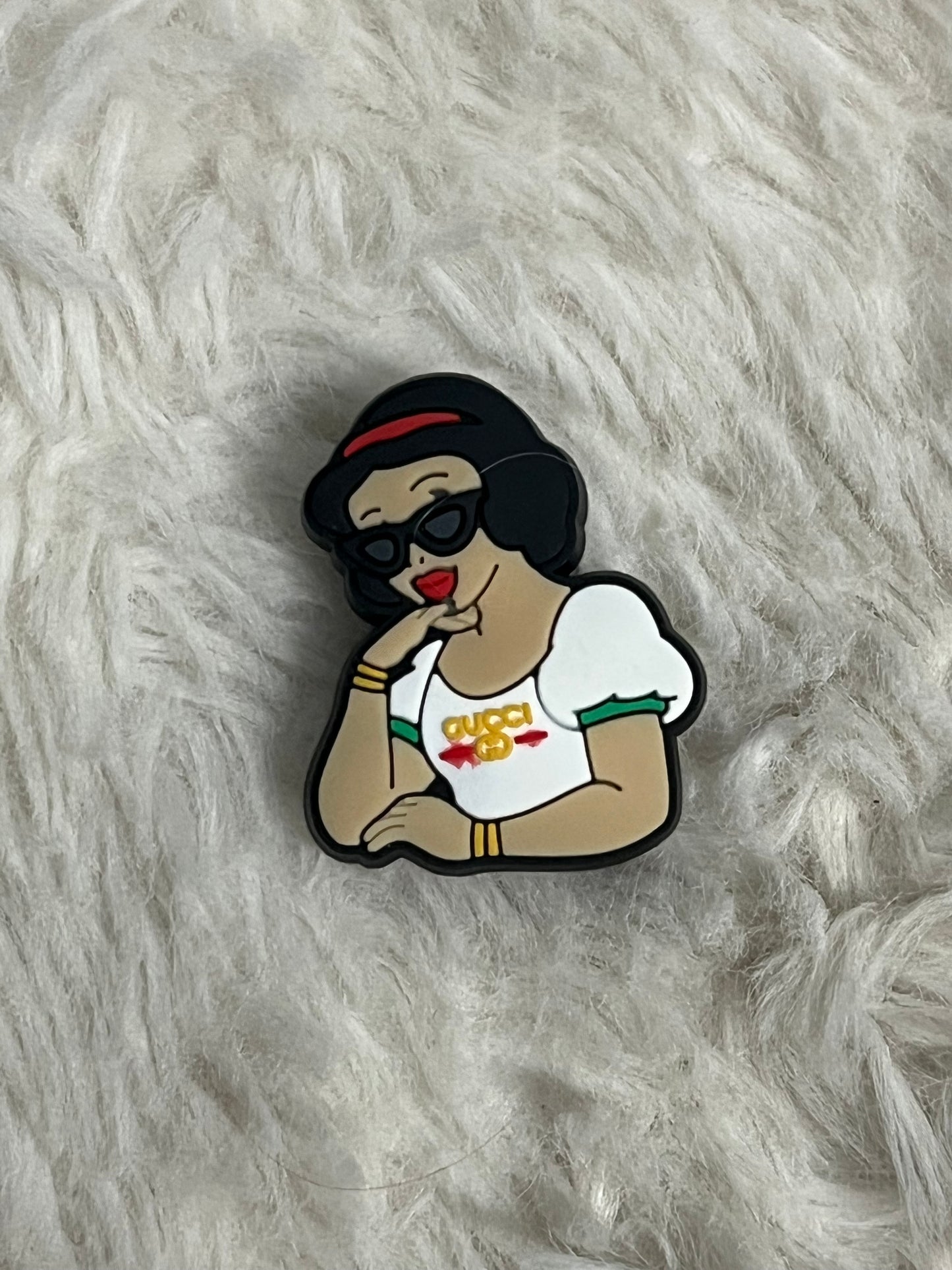 Snow White Shoe Charms