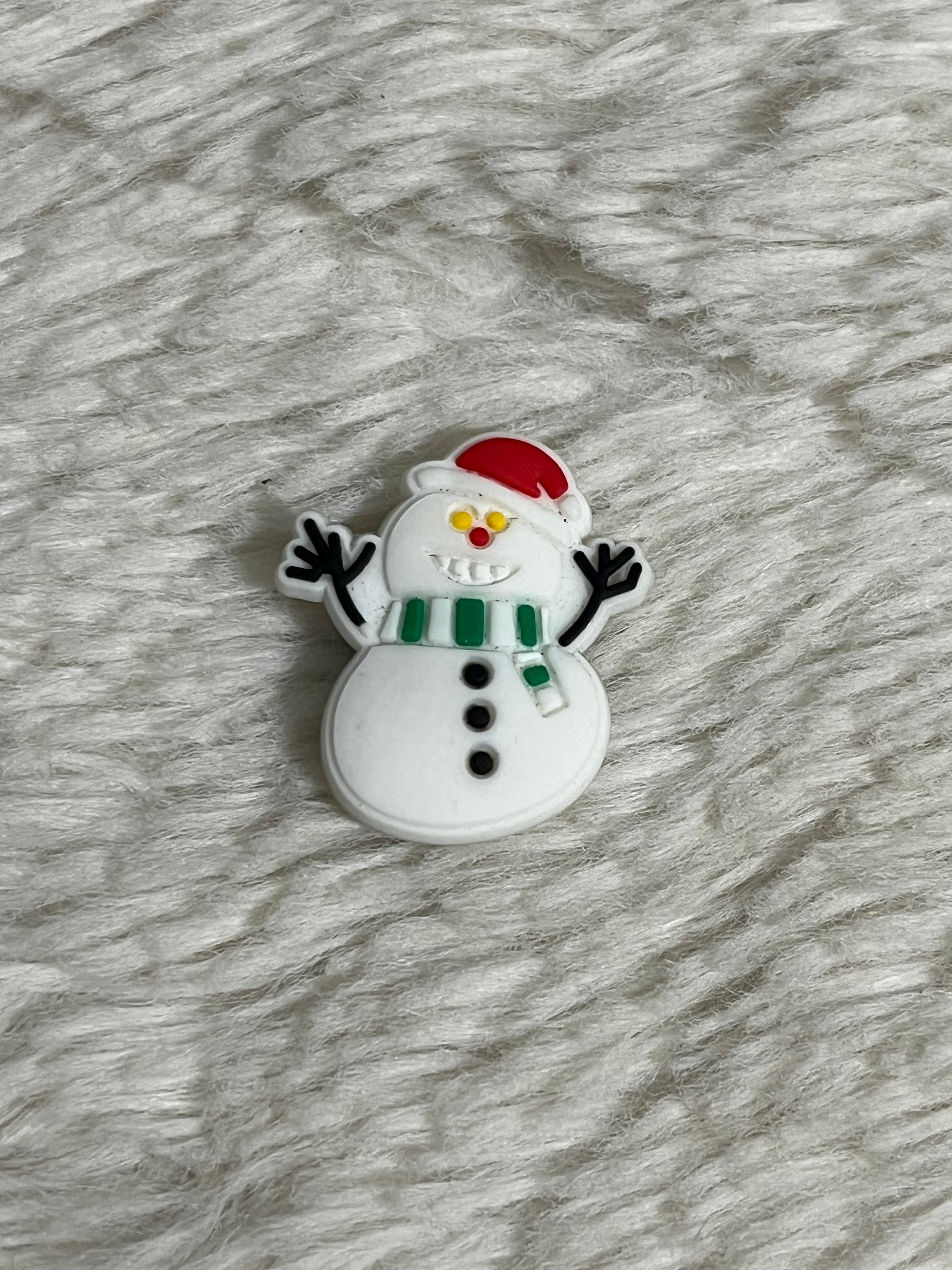 Christmas (Snow) Shoe Charms