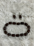 Smokey Cocoa Elegance Bracelet Set