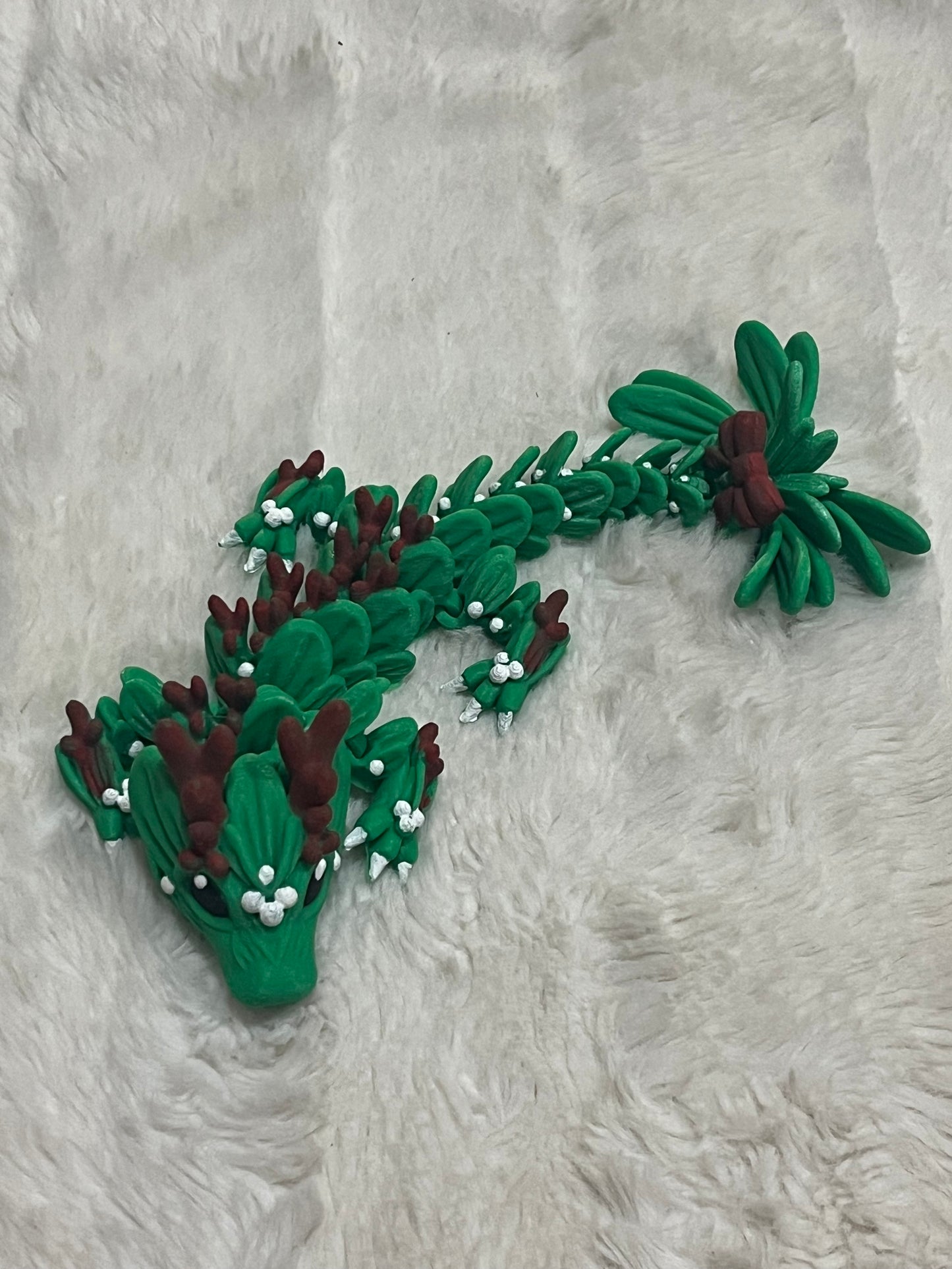 Mistletoe Dragon 3D Print
