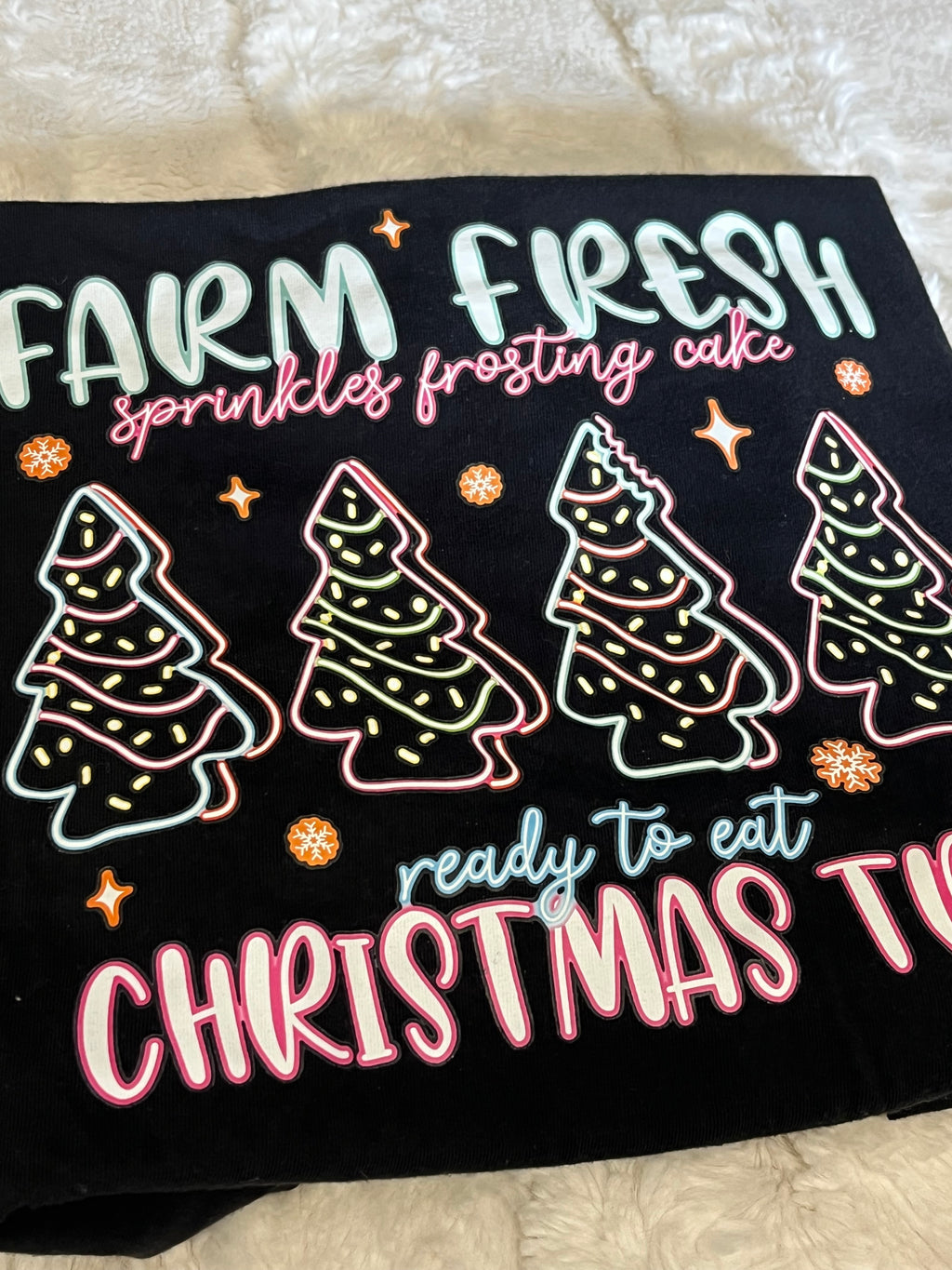 Christmas Cake Tree T-Shirt