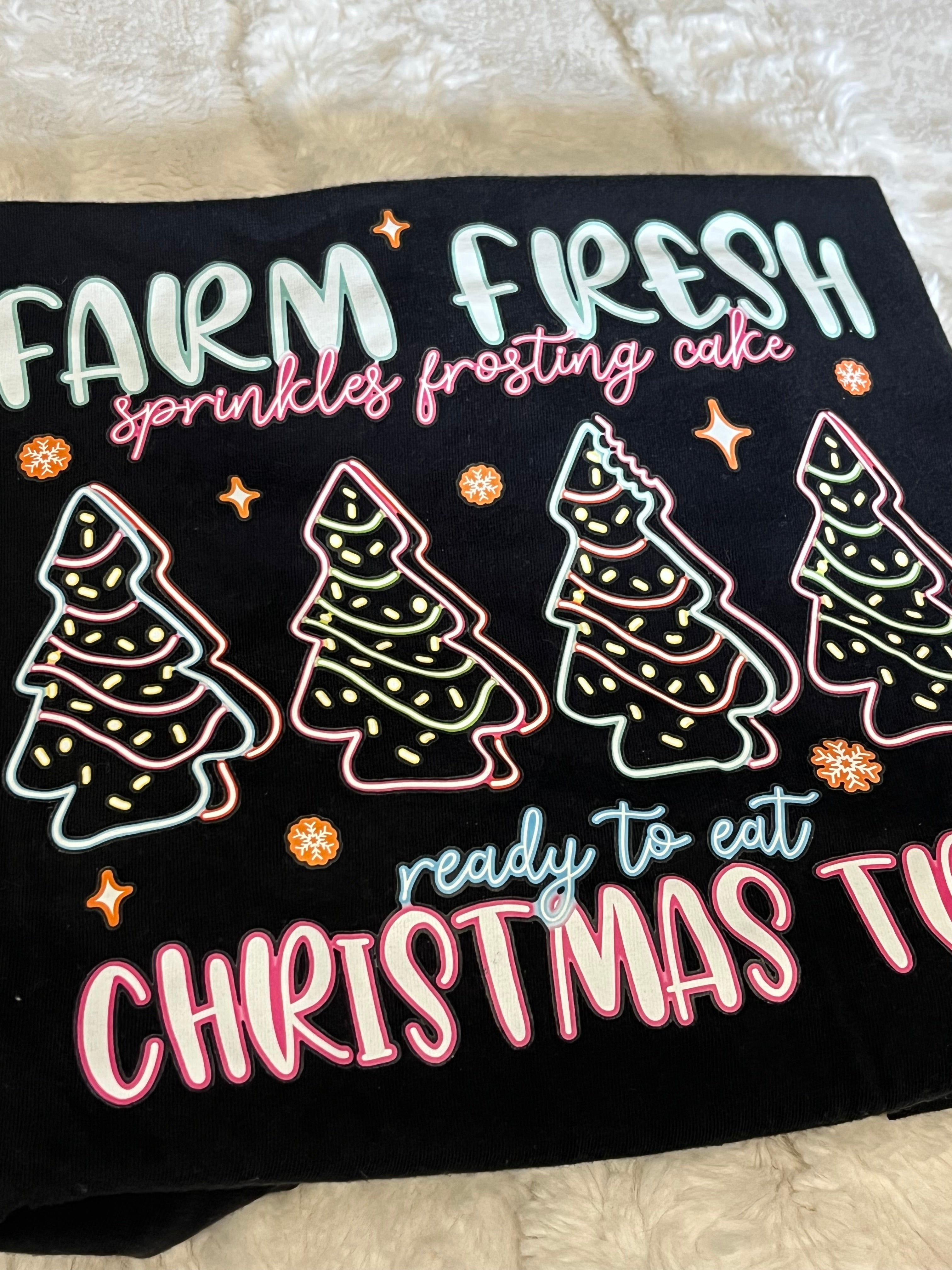 Christmas Cake Tree T-Shirt
