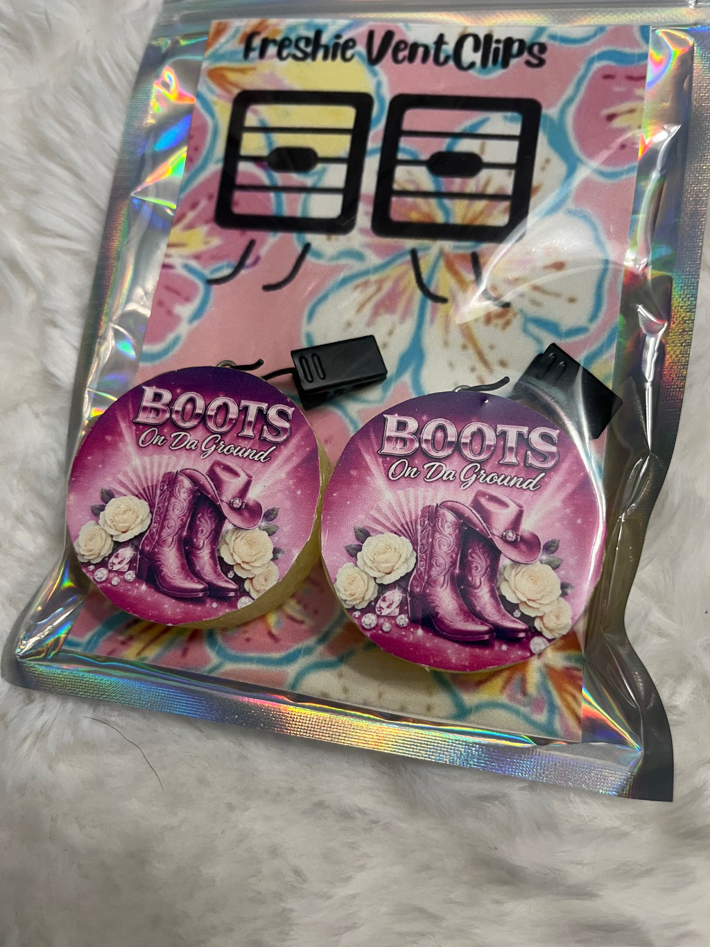 Boots on da Ground Freshie Vent Clips