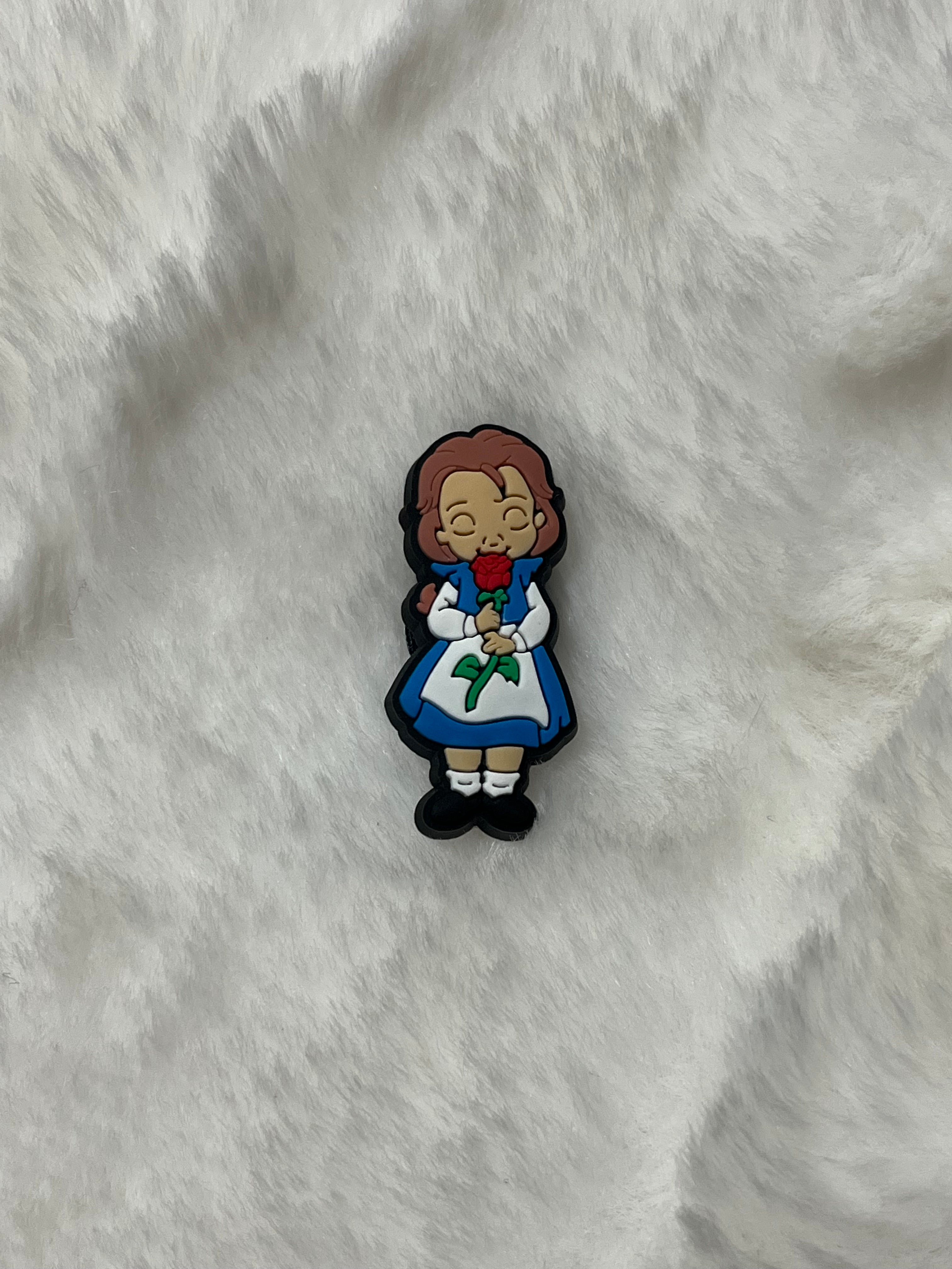 Beauty and the Beast Shoe Charms