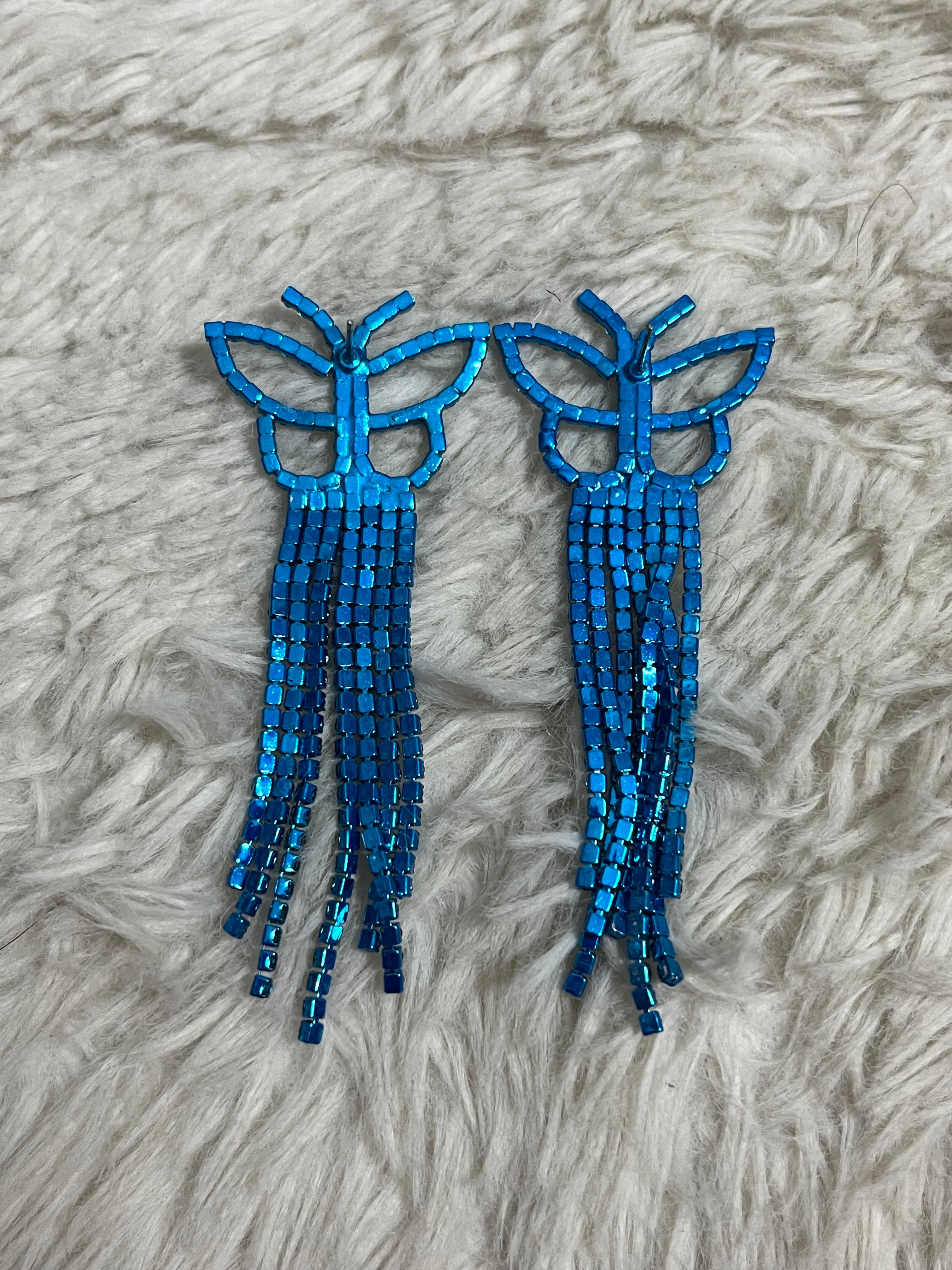 Billowing Butterflies Paparazzi Earrings