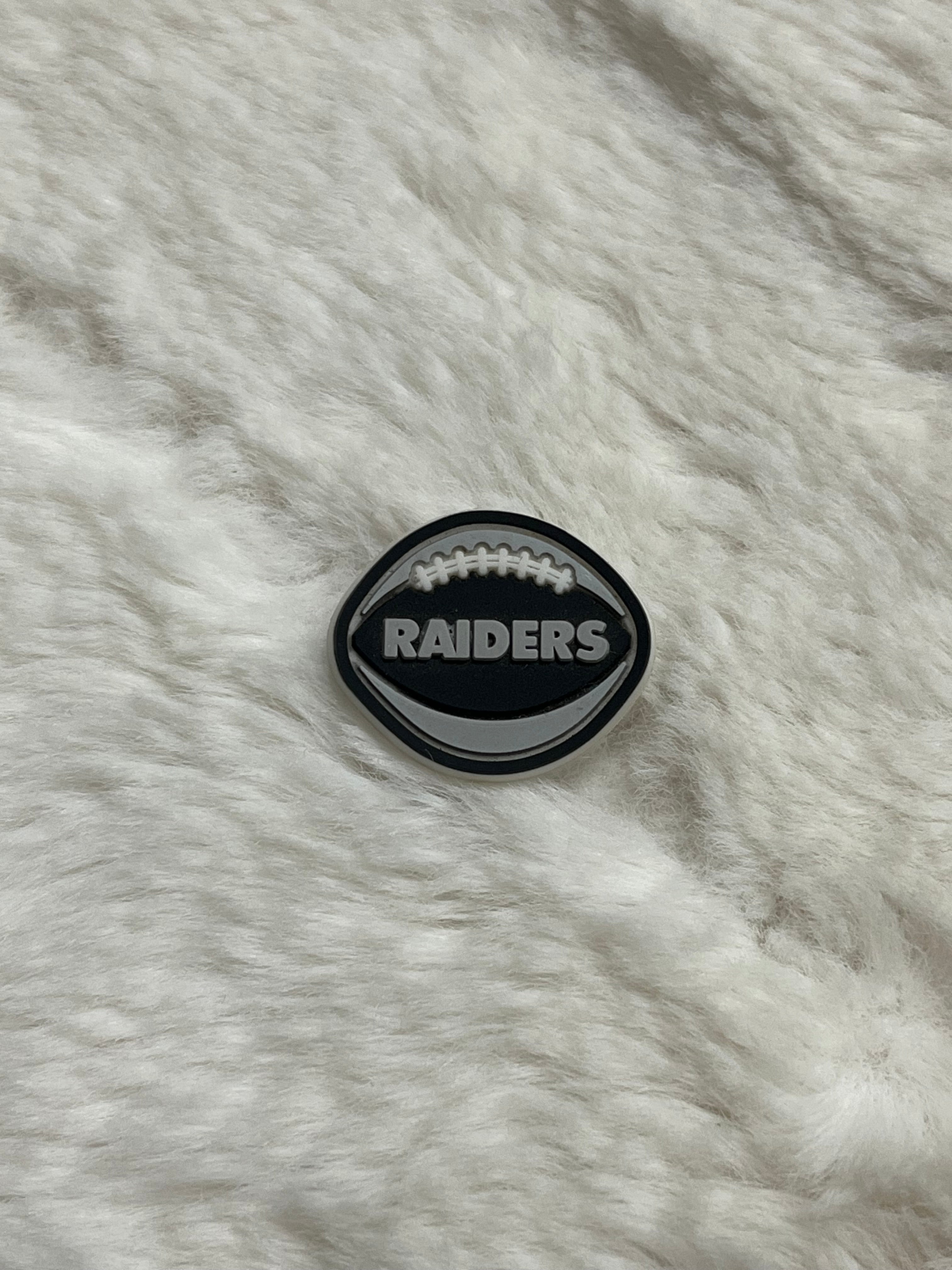 Las Vegas Raiders Croc Charms