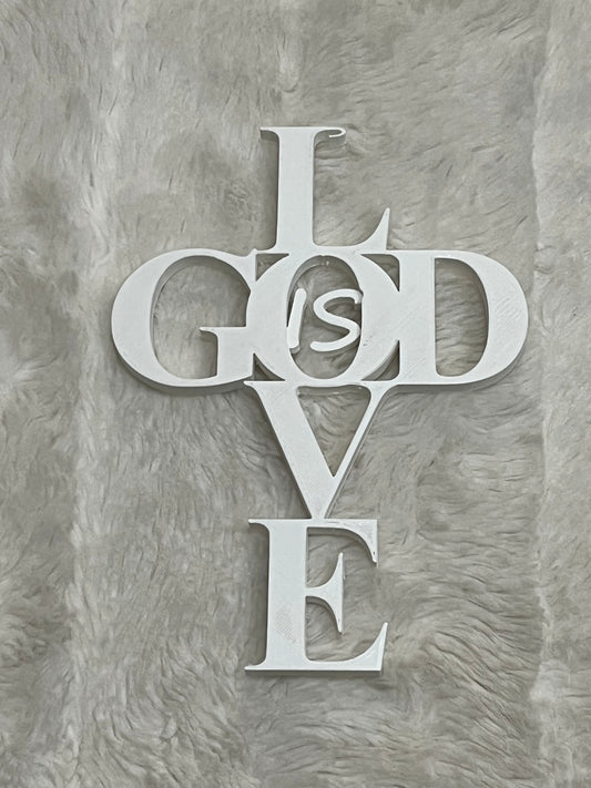 God is Love 3D Print