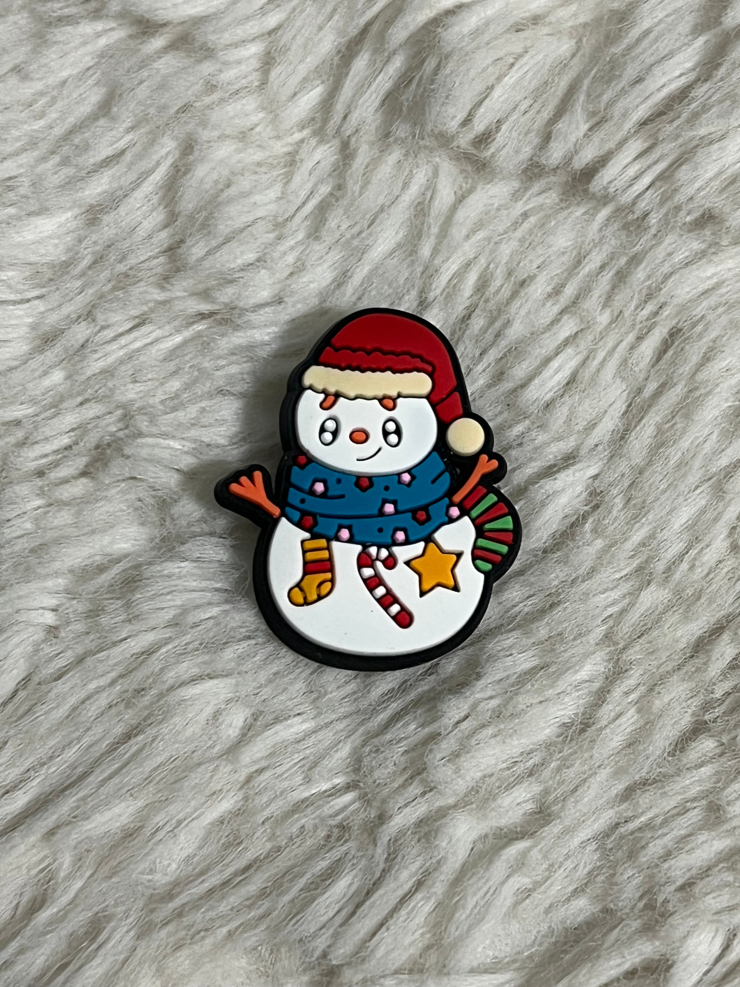 Christmas (Snow) Shoe Charms