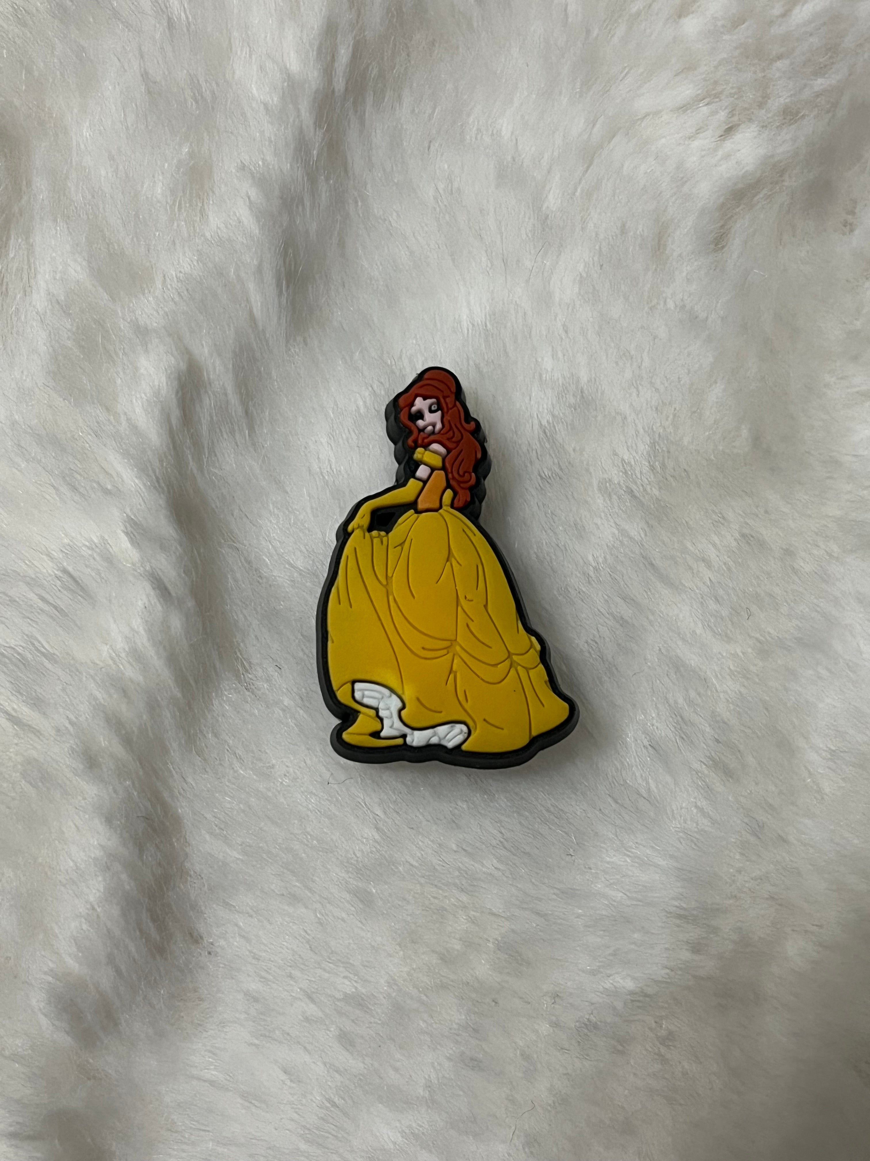 Beauty and the Beast Shoe Charms