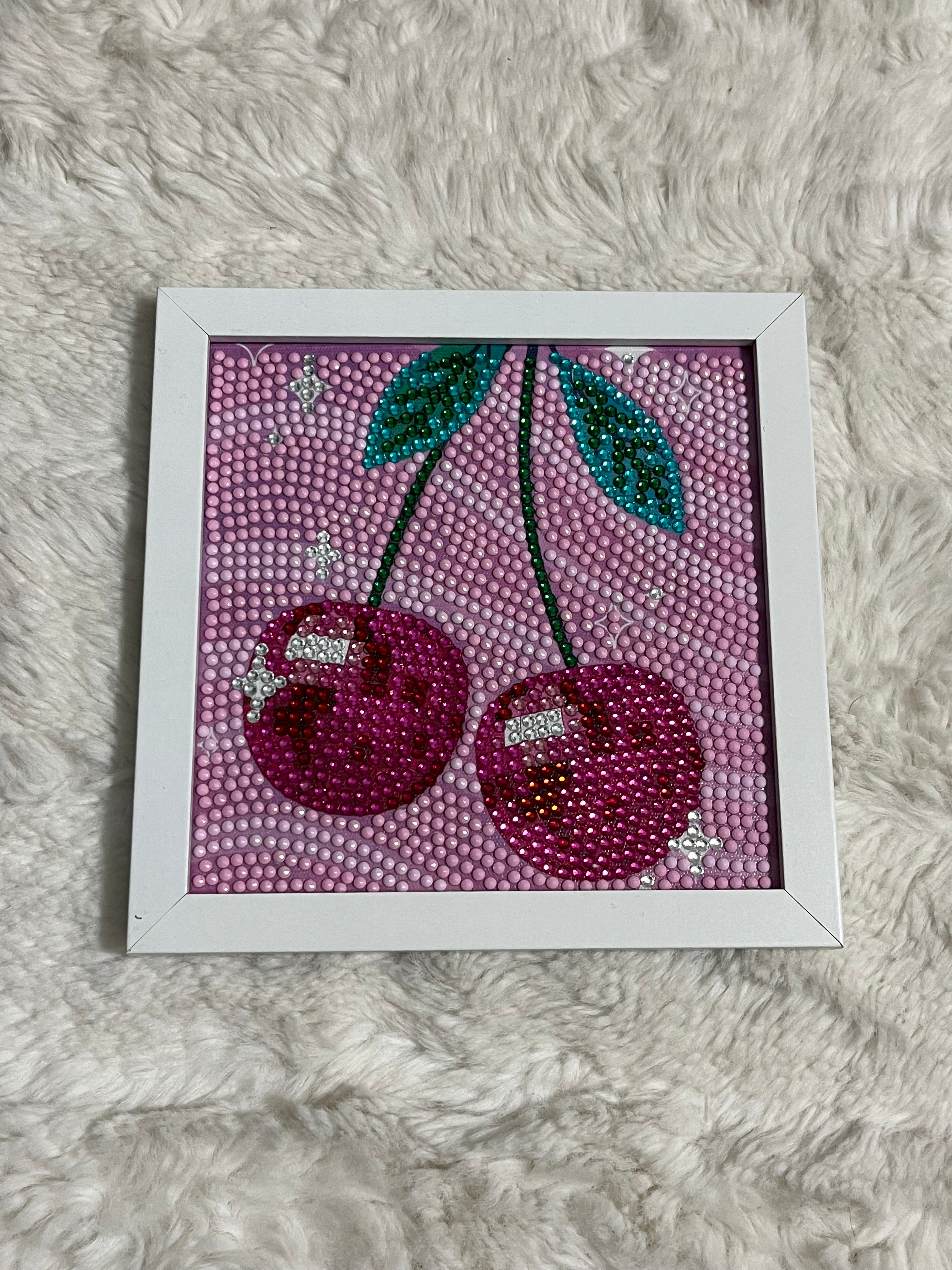 Cherry Diamond Art Decor