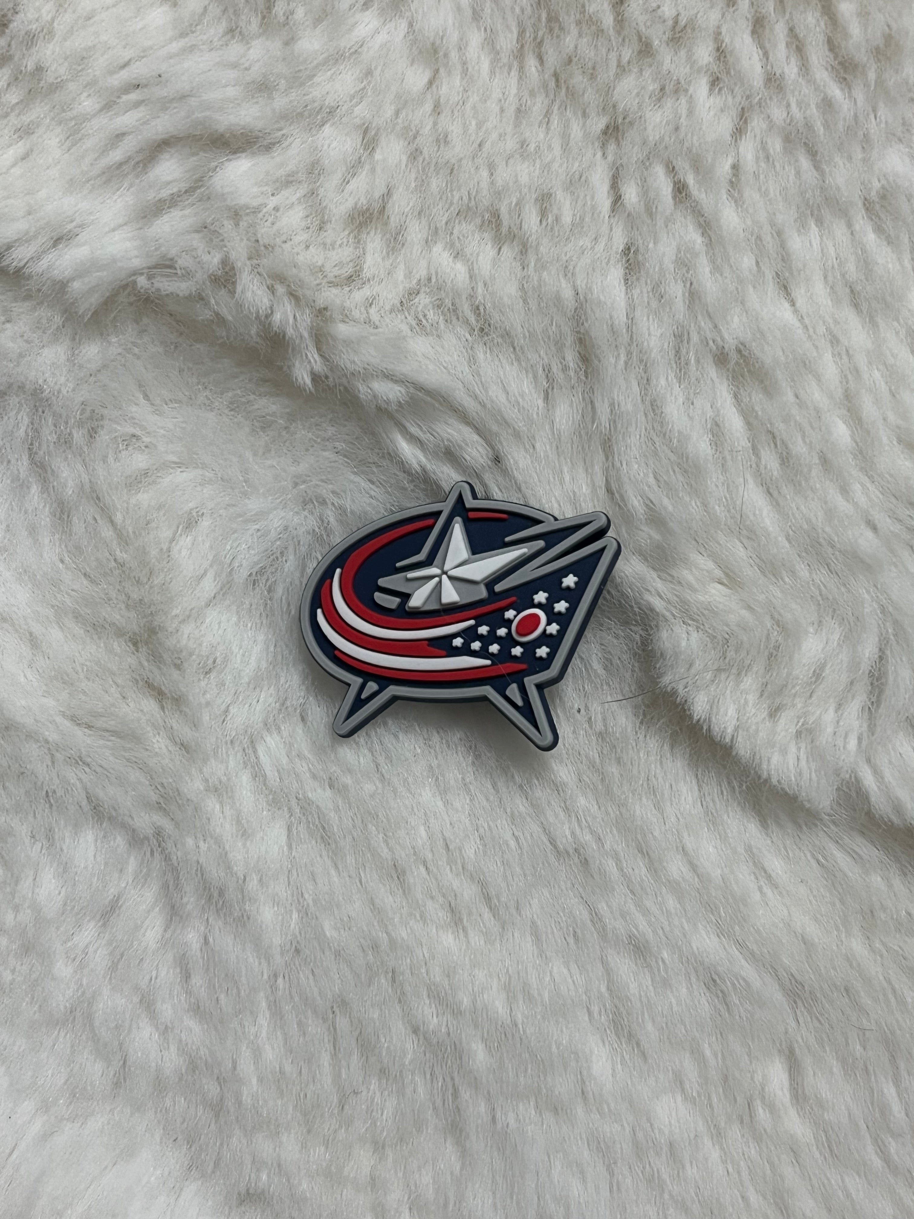 Columbus Blue Jackets Croc Charm