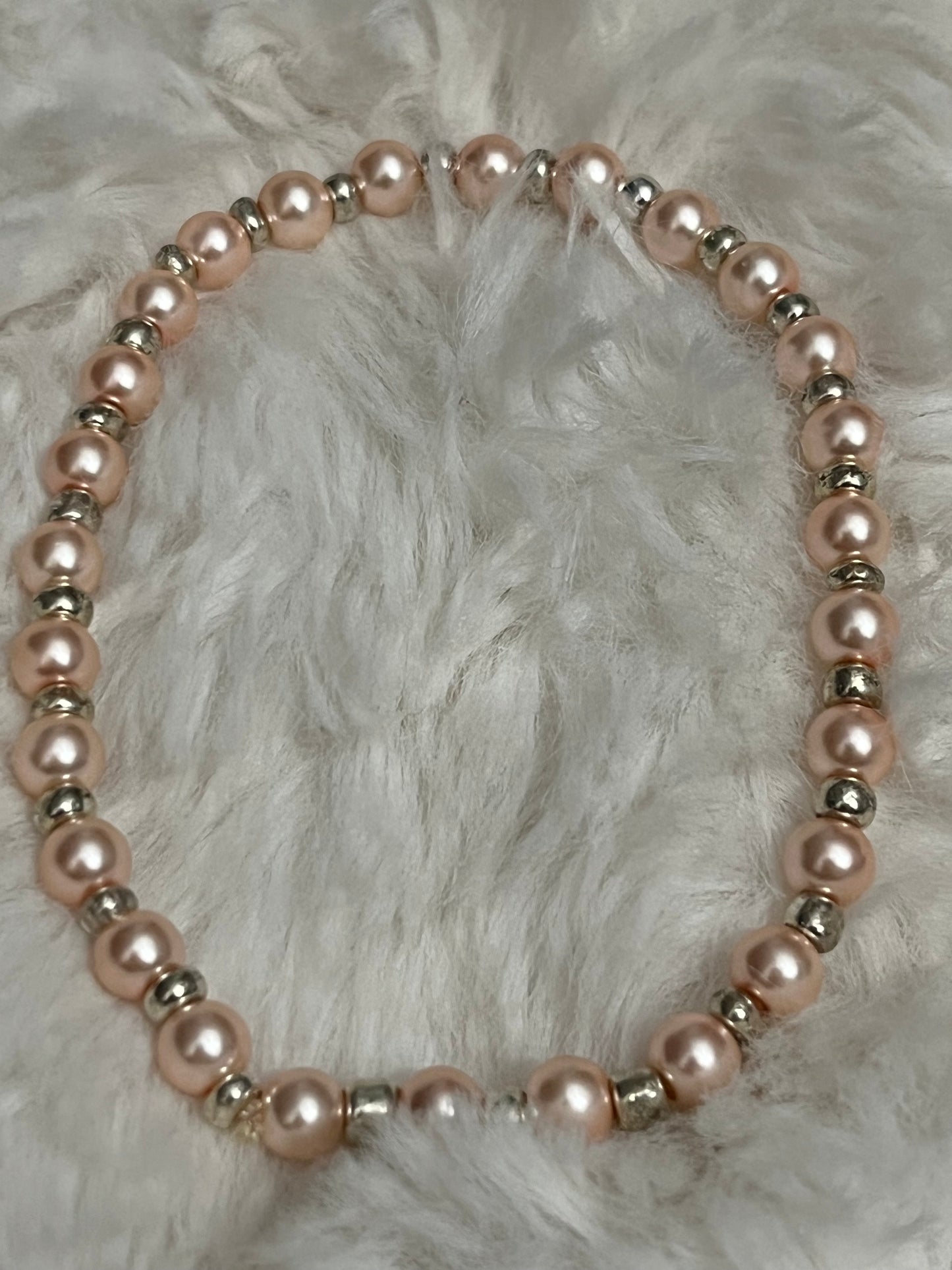 Rose Pearl Bracelet