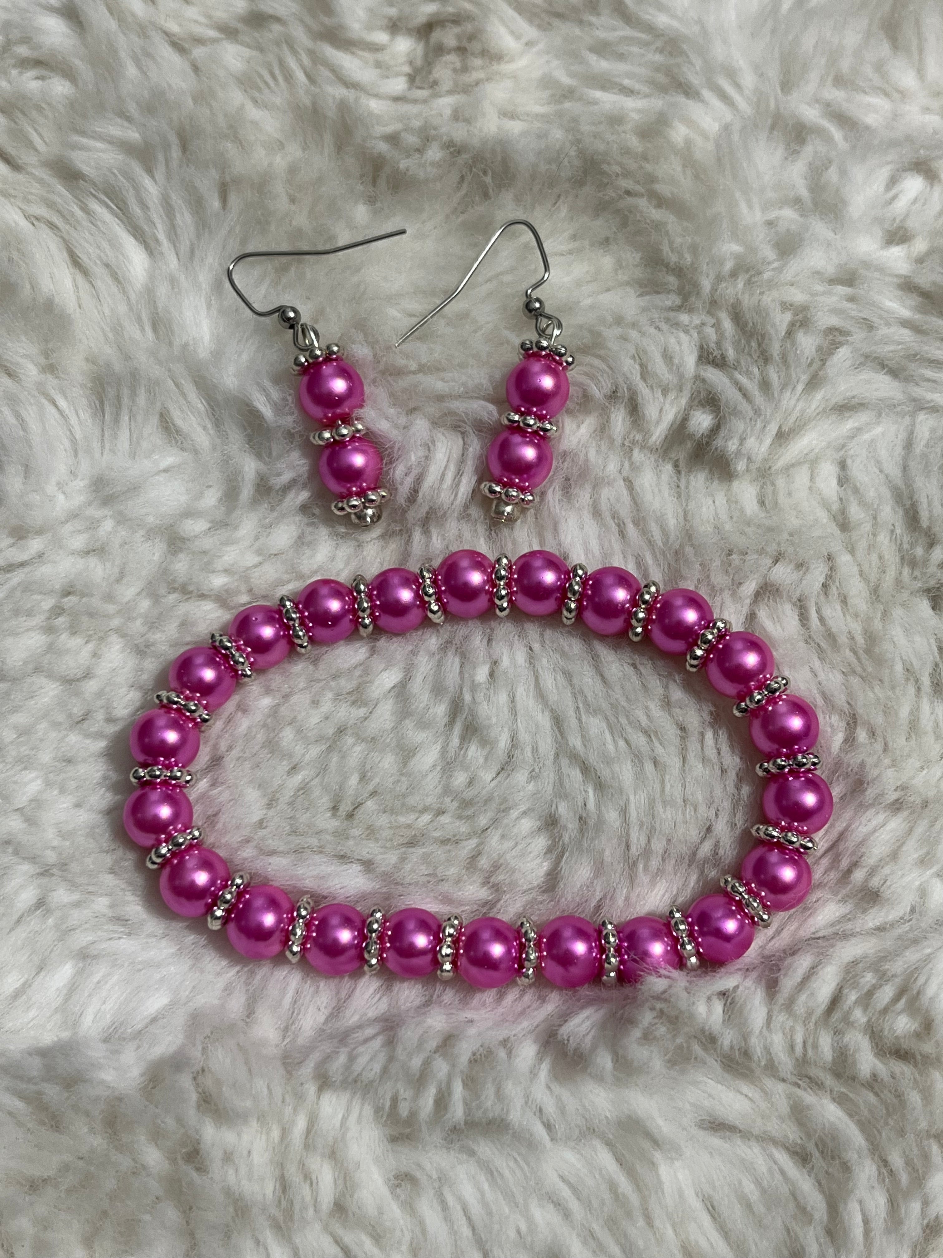 Pink Stardust Bracelet Set
