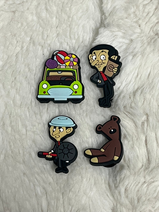 Mr. Bean Shoe Charms