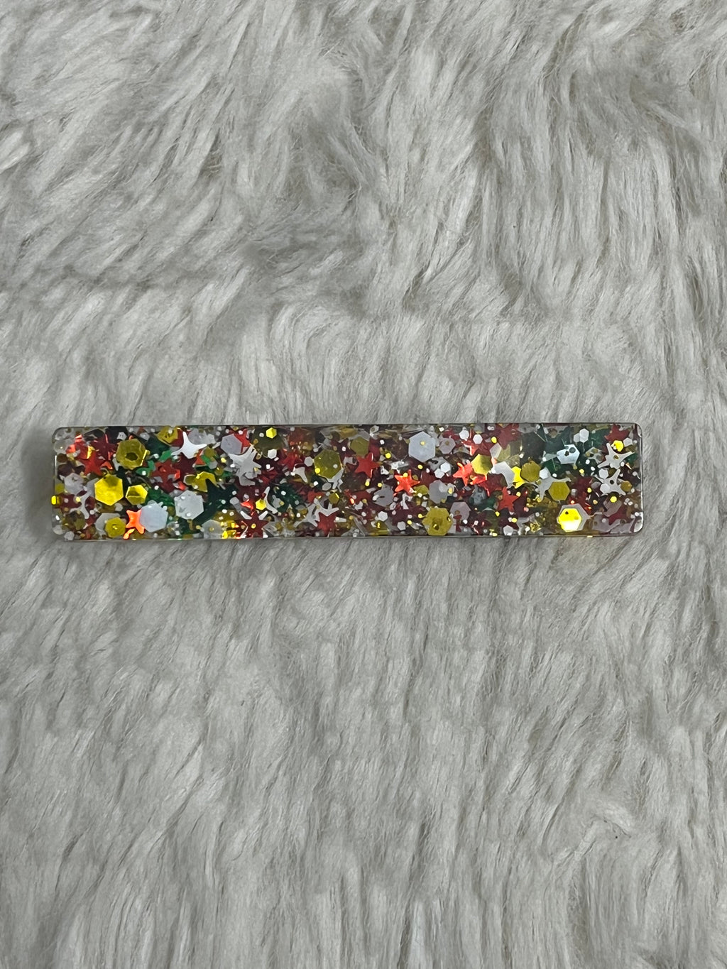 Christmas Stars Hair Clip
